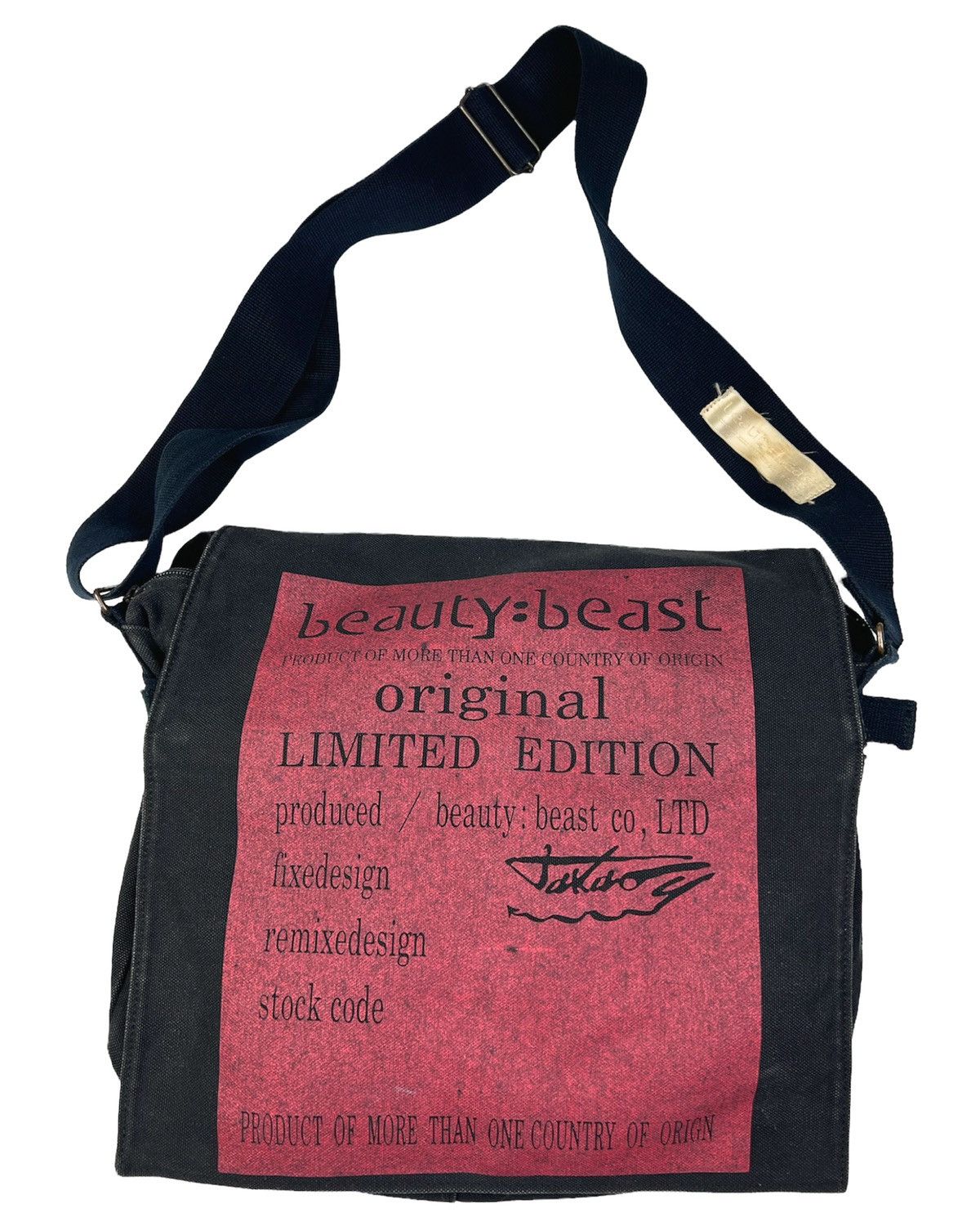 Beauty Beast Beauty:Beast Limited Edition Messenger Bag