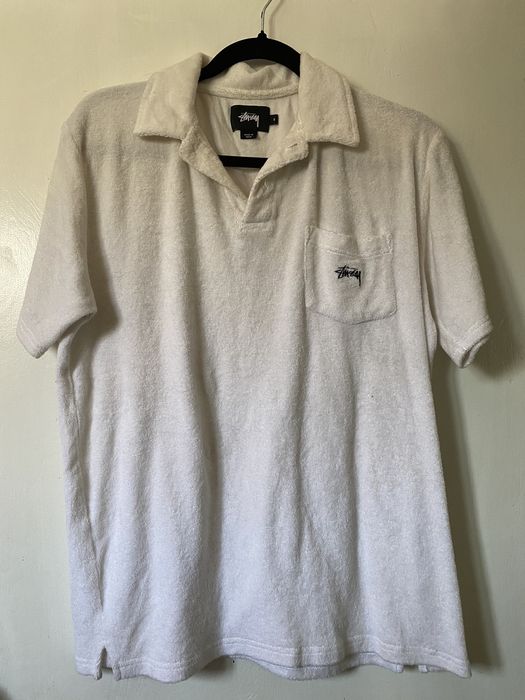 Stussy Stussy white polo | Grailed