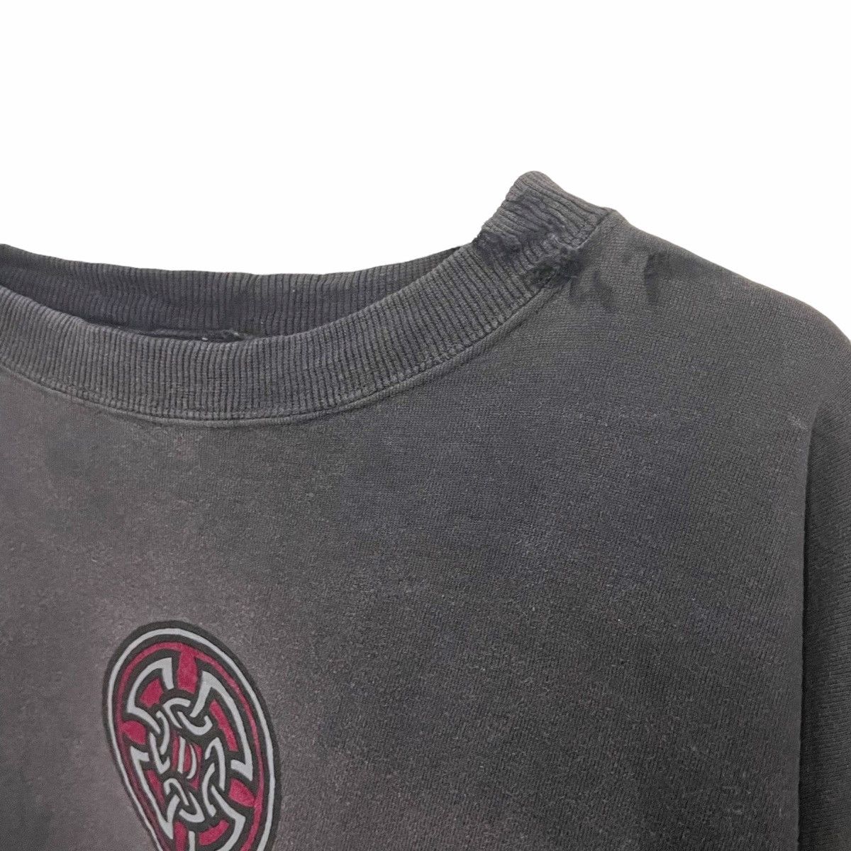 Shorty's Skateboards × Vintage 💥90s DRILL SKATEBOARD LOGO USA SUNFADED SWEATSHIRT Size US XL / EU 56 / 4 - 8 Thumbnail