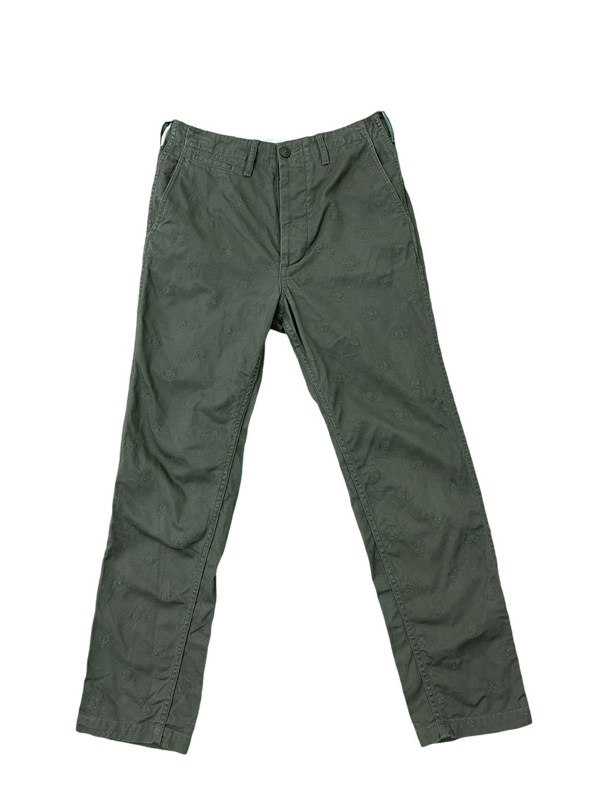 Ne-Net Ne-Net Nya- Full Brocade Casual Pant Straight 15🟦 Size US 28 / EU 44 - 2 Thumbnail