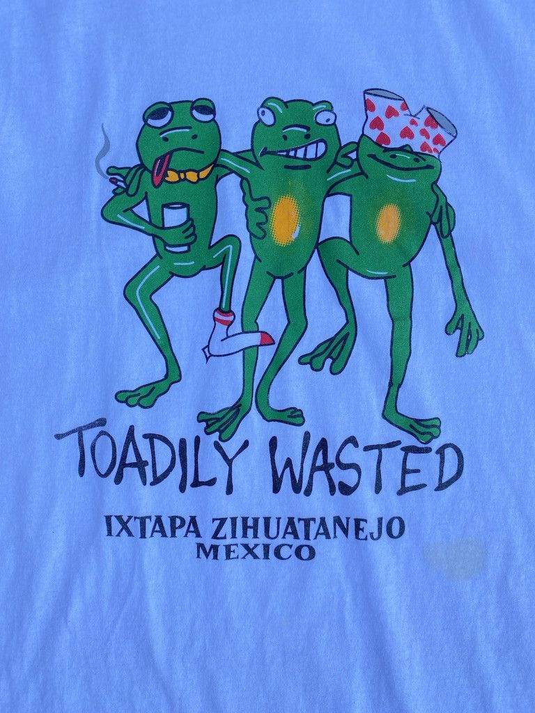 Vintage Vintage Toadily Wasted Mexico Tank Top [Large, 90s] Size US L / EU 52-54 / 3 - 2 Thumbnail