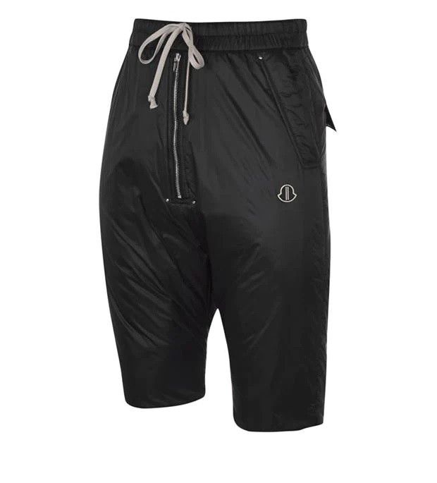 Rick Owens Moncler x Rick Owens Bela Pod Down Shorts Black Unisex