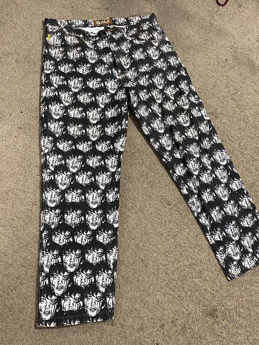 Golf Wang Golf wang punk face pants used | Grailed