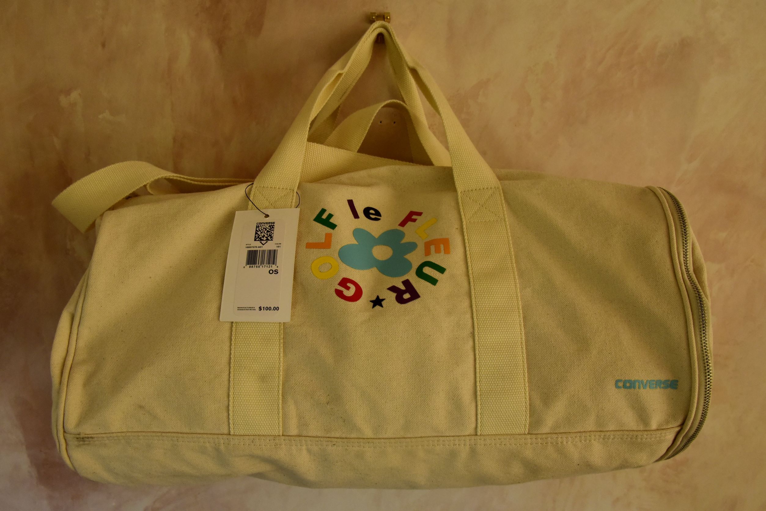 Converse Golf Wang Camp Flog Gnaw VIP Duffel Bag Grailed