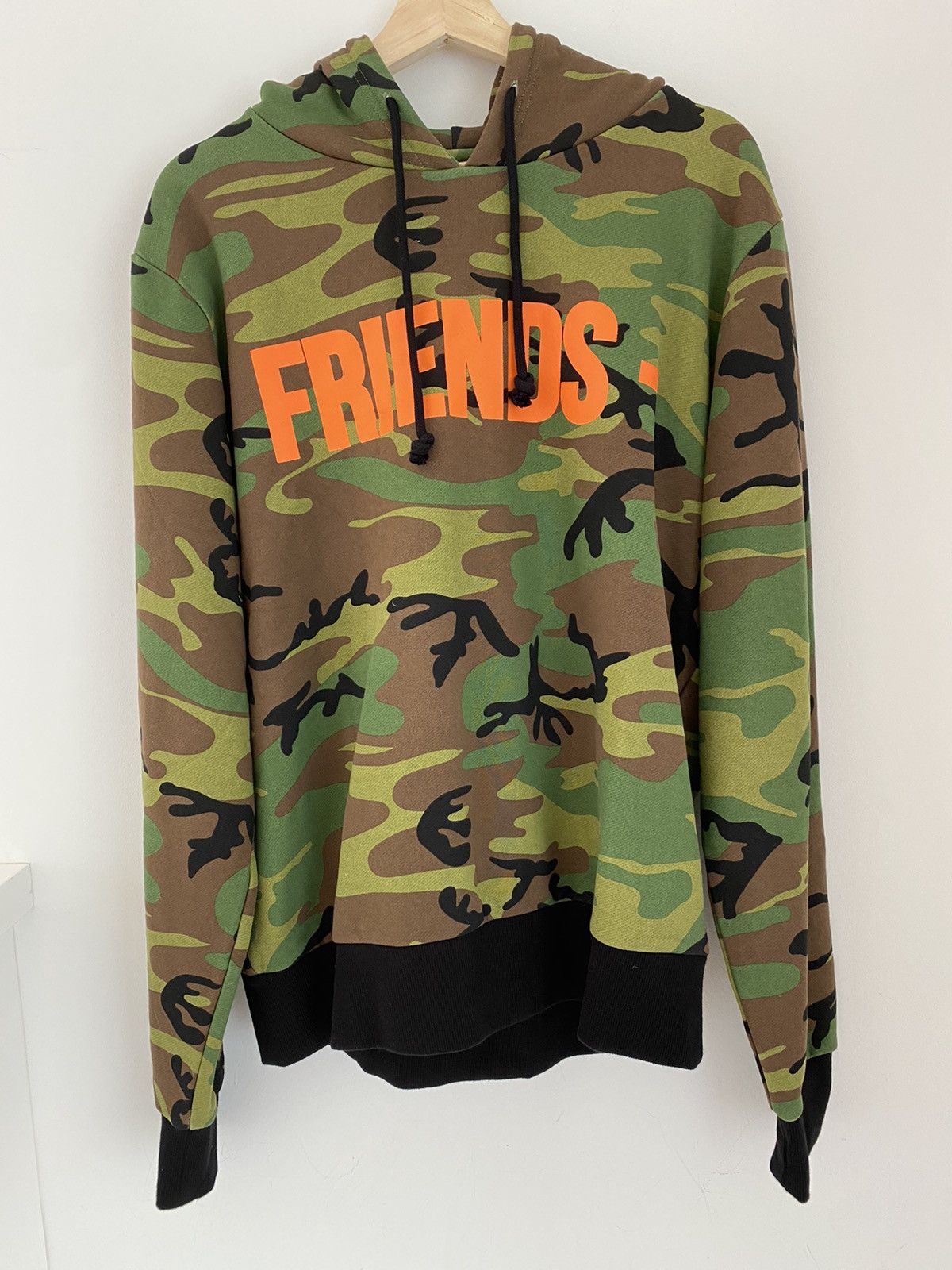 Vlone friends store camo hoodie