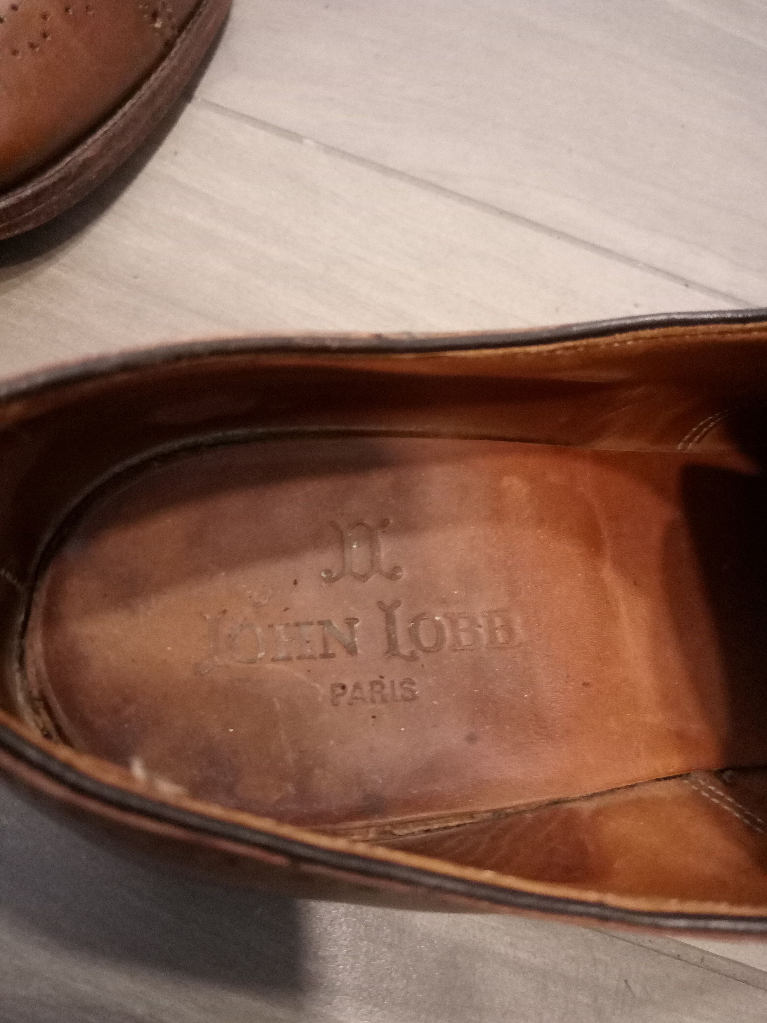 John Lobb John Lobb Oxford Seymour Brogue Balmoral Leather Shoes Size US 7.5 / EU 40-41 - 3 Thumbnail