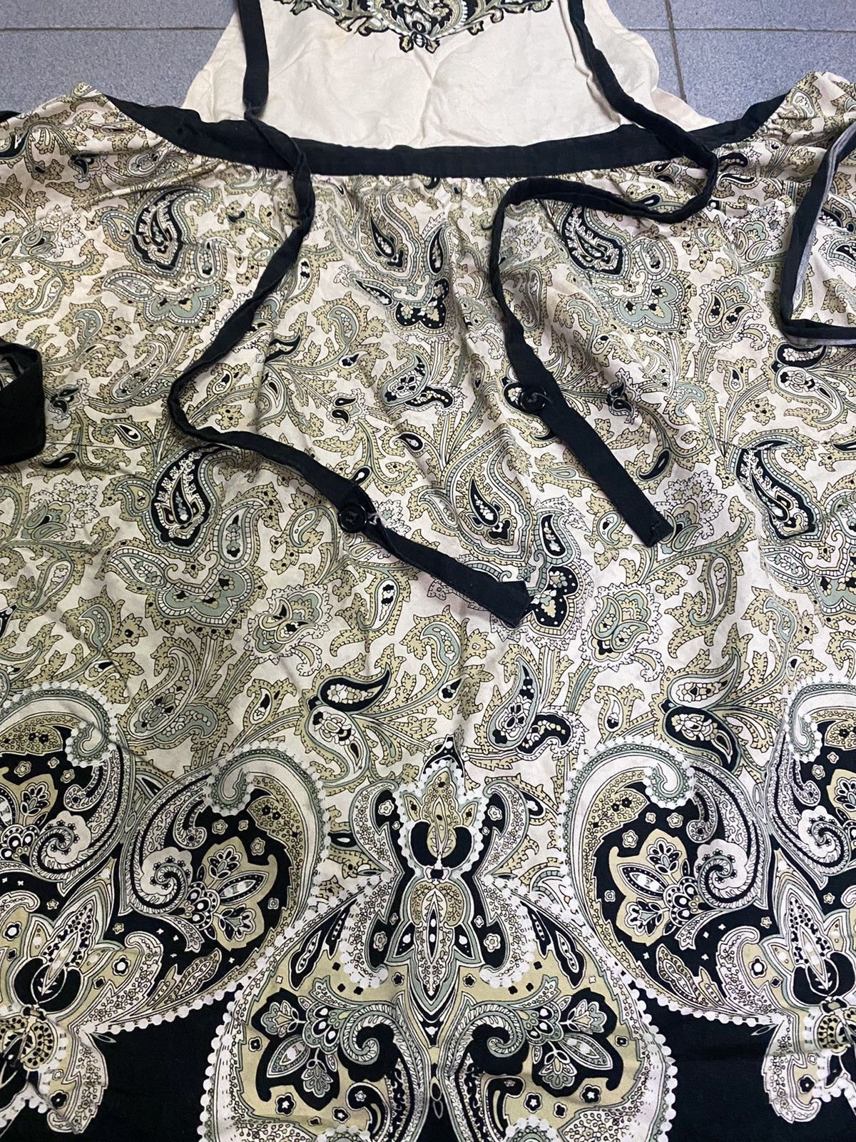 Vintage Vintage YSL Flora Apron Size ONE SIZE - 5 Thumbnail