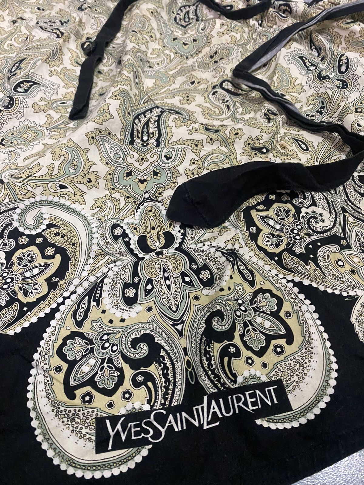 Vintage Vintage YSL Flora Apron Size ONE SIZE - 4 Thumbnail