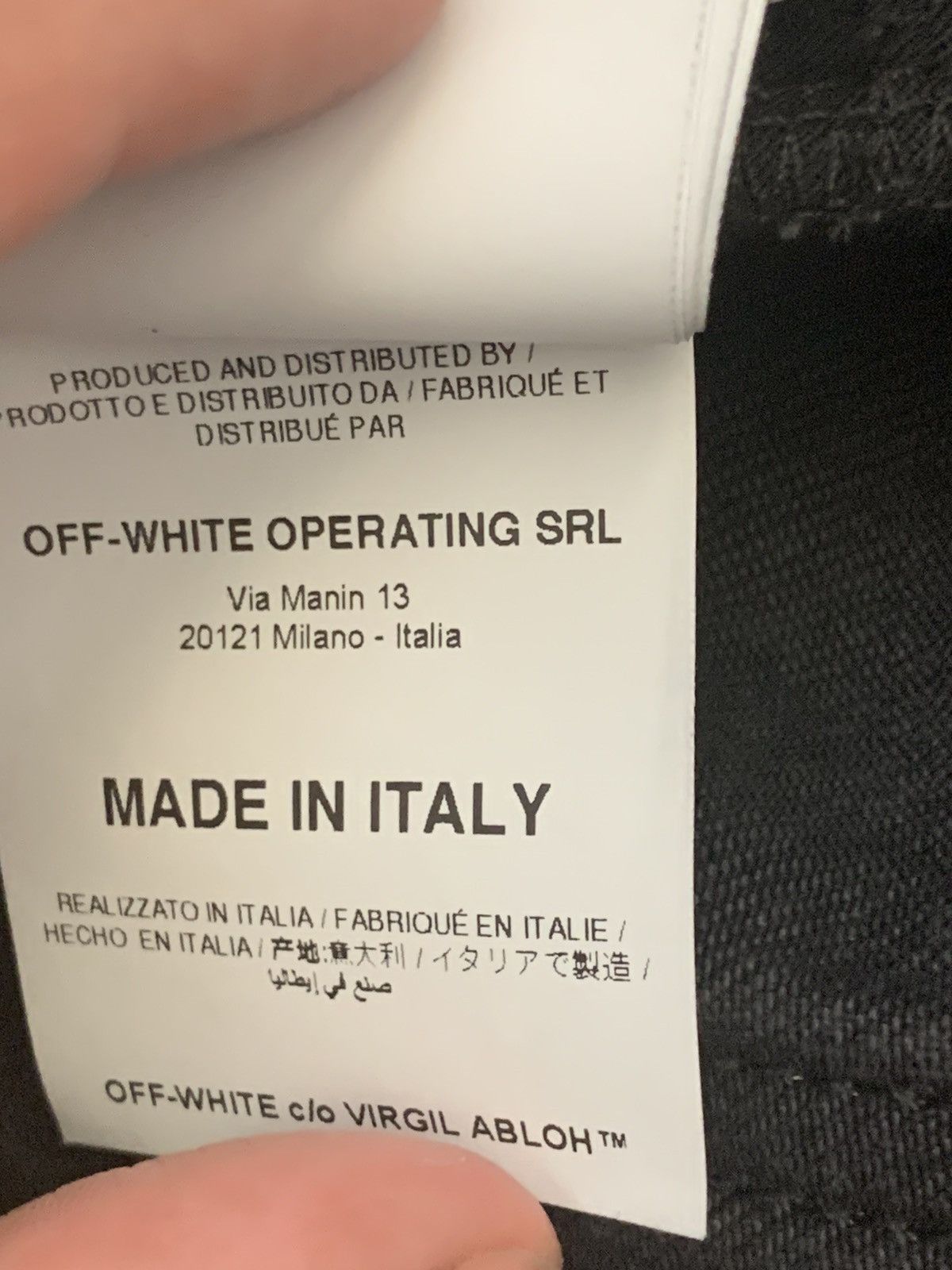 Off-White Low Crotch Jeans Size US 32 / EU 48 - 7 Thumbnail