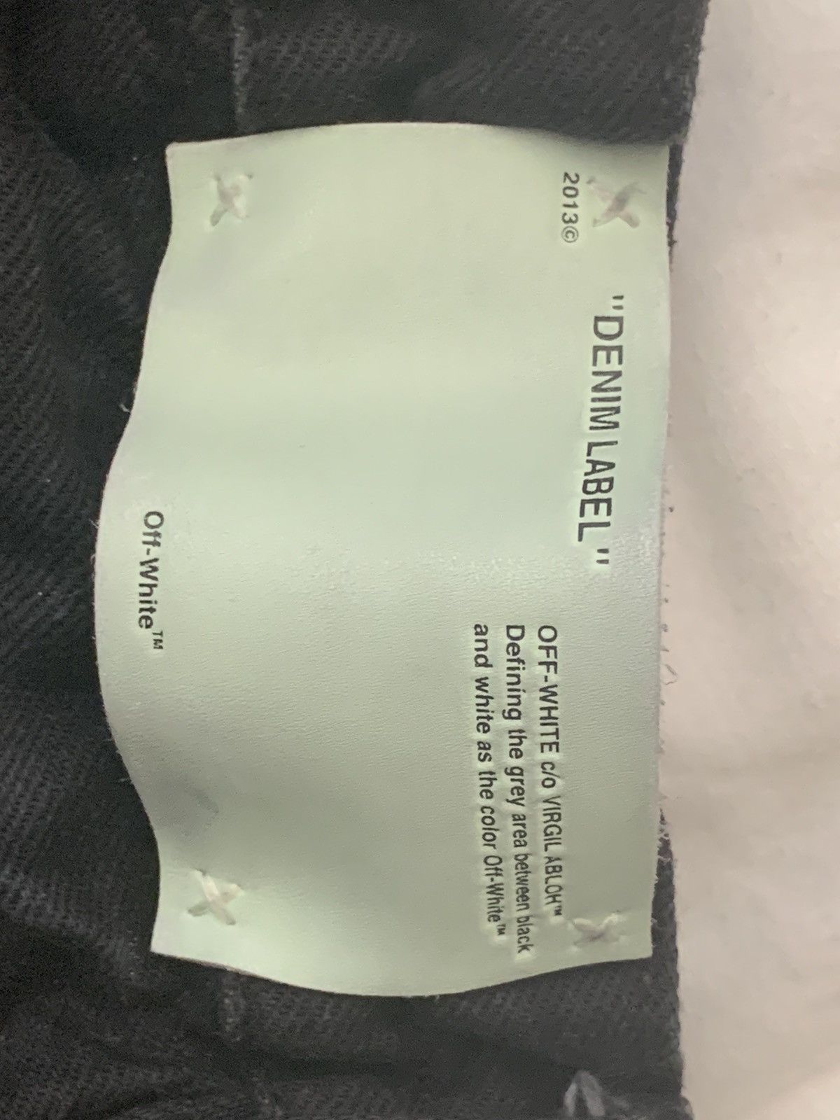 Off-White Low Crotch Jeans Size US 32 / EU 48 - 3 Thumbnail