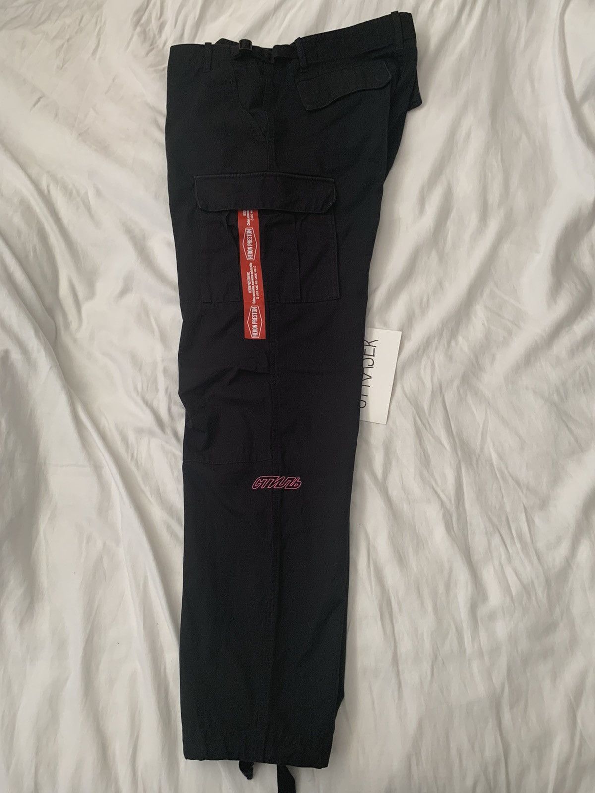 Heron Preston Cargo Pants Size US 32 / EU 48 - 3 Thumbnail