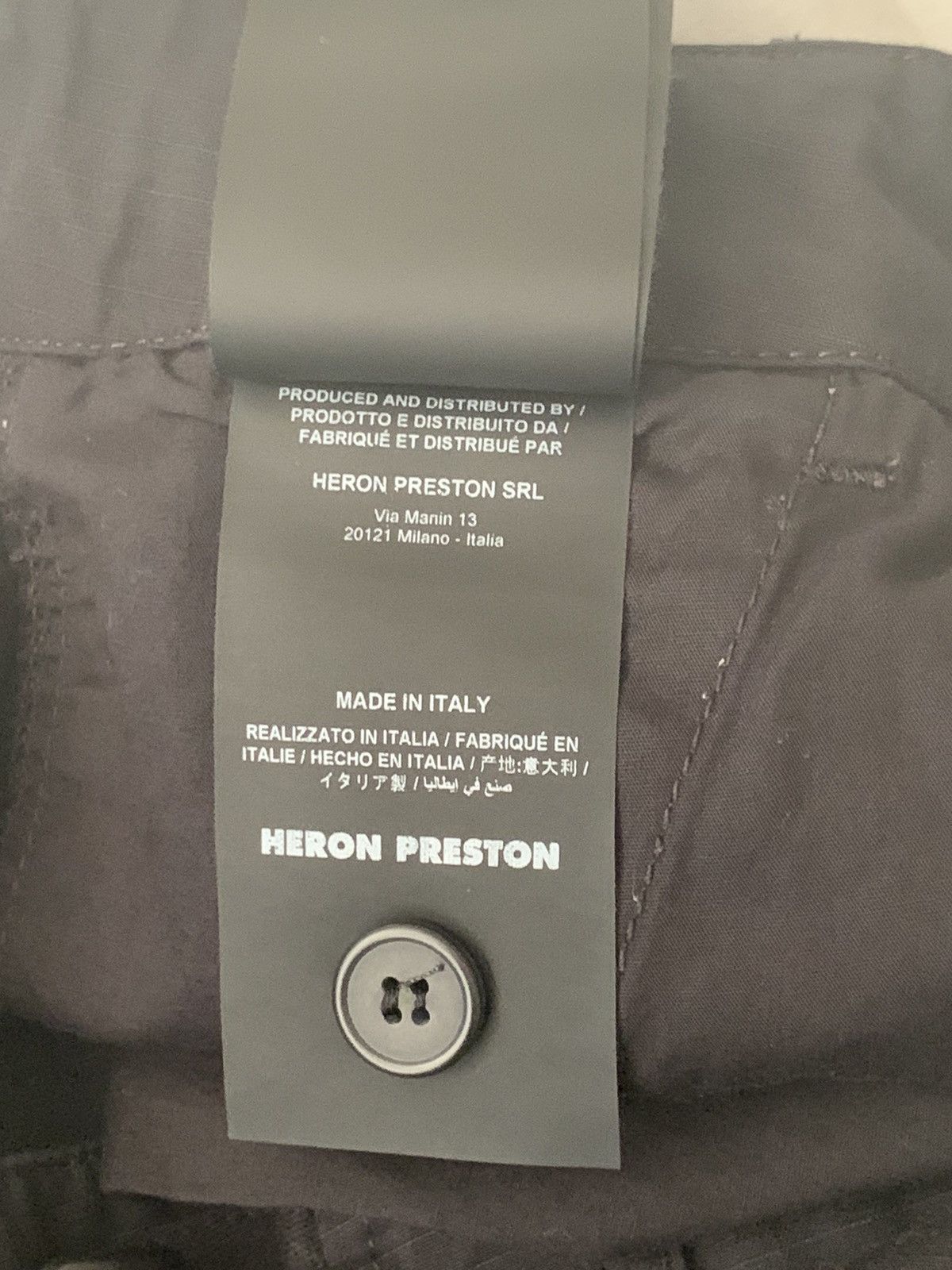 Heron Preston Cargo Pants Size US 32 / EU 48 - 9 Thumbnail