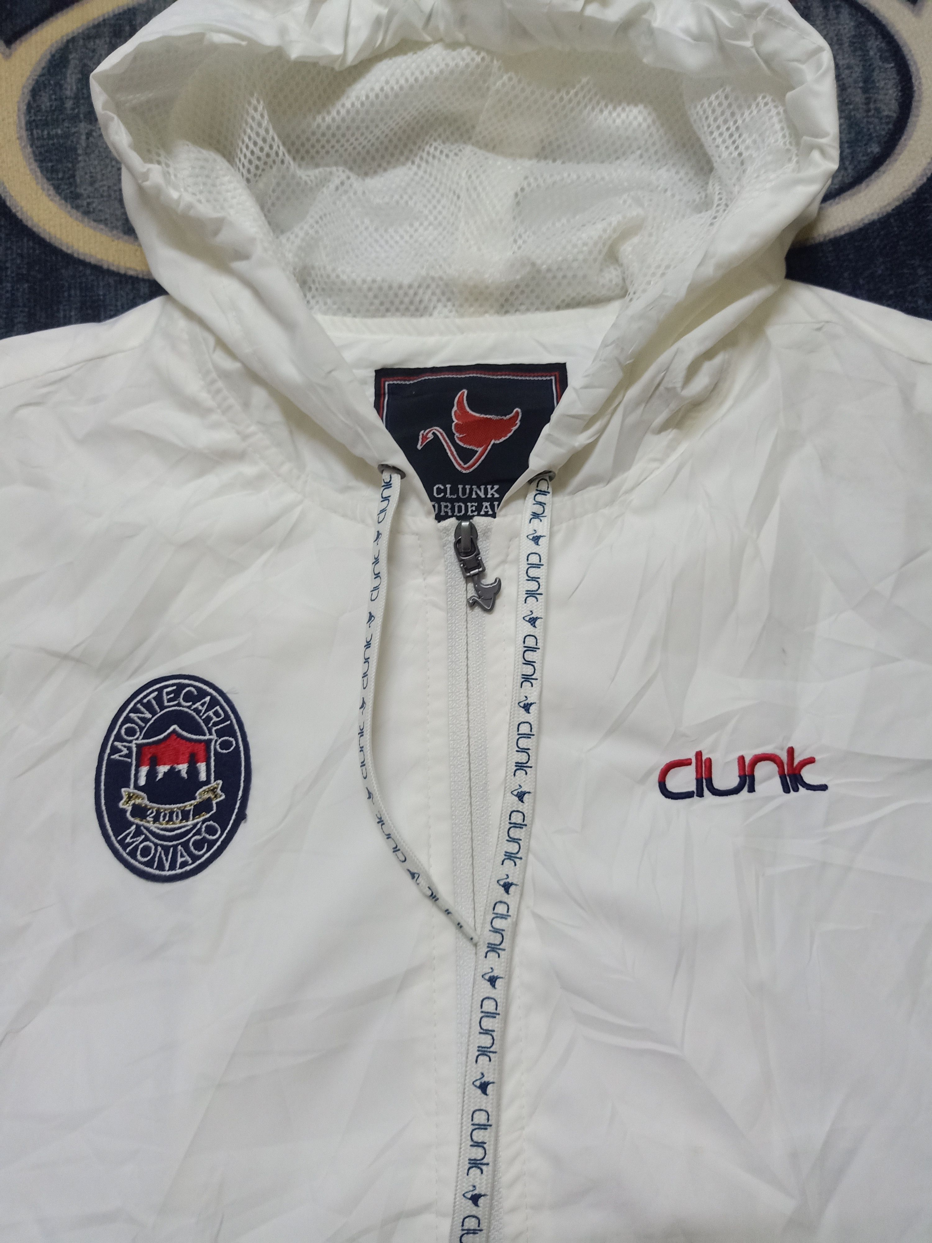 Brand Clunk Bordeaux france Windbreaker Hooded Jacket | Grailed