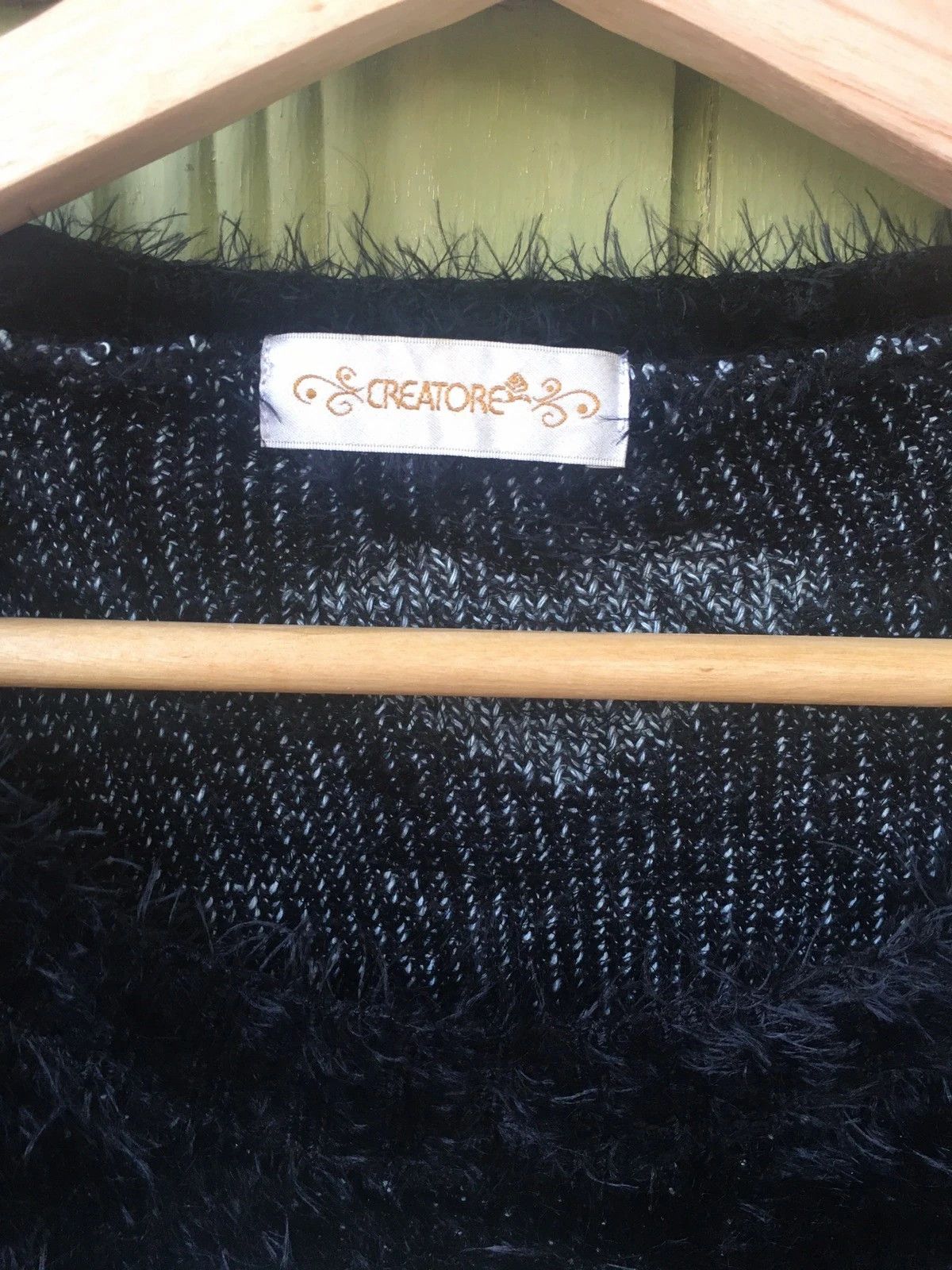 Other 📌CREATORE Fluffy/Mohair Pullover Monogram Love ♥️Design Size US XS / EU 42 / 0 - 5 Thumbnail