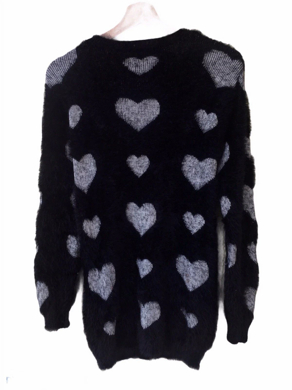 Other 📌CREATORE Fluffy/Mohair Pullover Monogram Love ♥️Design Size US XS / EU 42 / 0 - 2 Thumbnail