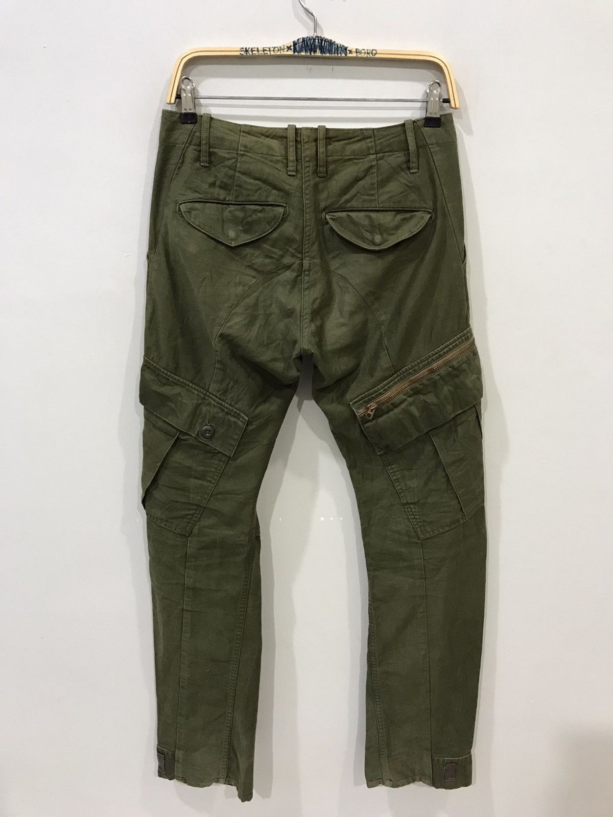 Johnbull × Vintage JOHN BULL Japan 7 Pockets Different Side to Side Cargo Pant Size US 30 / EU 46 - 10 Thumbnail