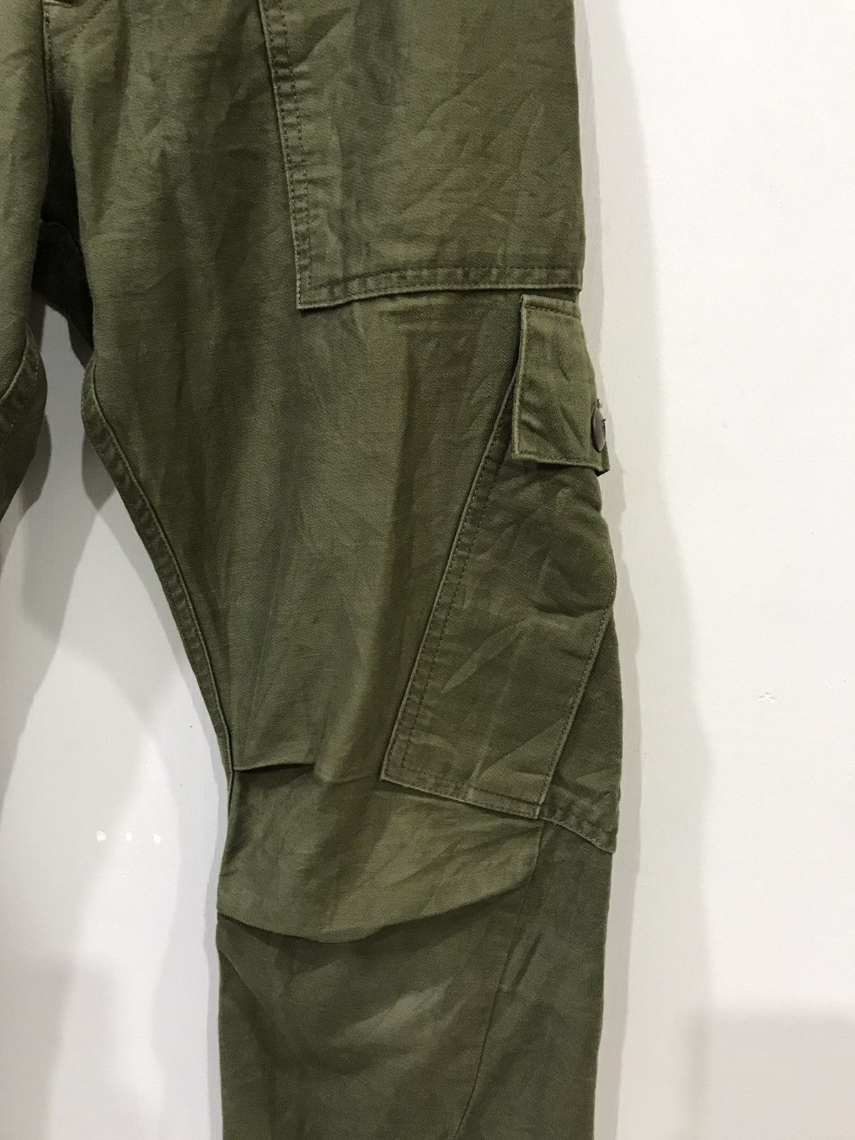 Johnbull × Vintage JOHN BULL Japan 7 Pockets Different Side to Side Cargo Pant Size US 30 / EU 46 - 4 Thumbnail