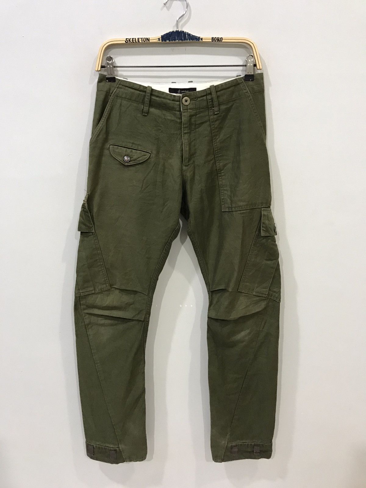 Johnbull × Vintage JOHN BULL Japan 7 Pockets Different Side to Side Cargo Pant Size US 30 / EU 46 - 1 Thumbnail