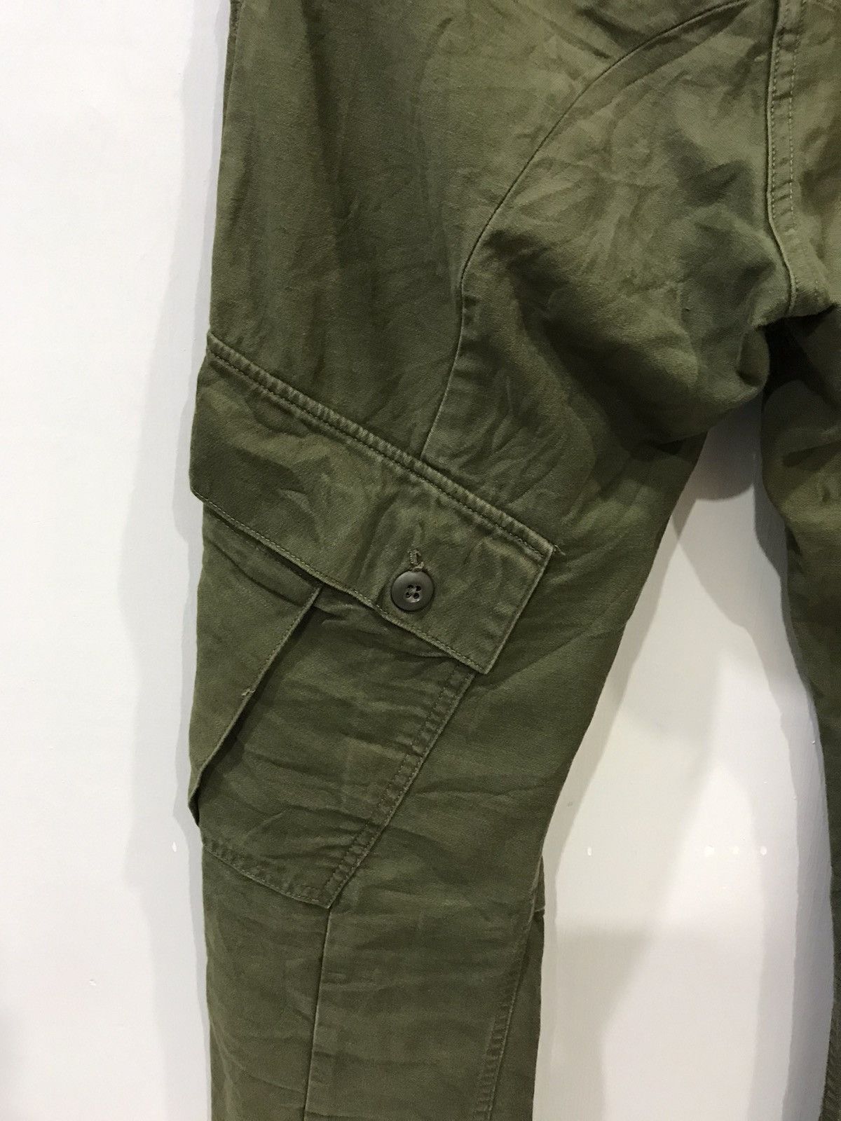 Johnbull × Vintage JOHN BULL Japan 7 Pockets Different Side to Side Cargo Pant Size US 30 / EU 46 - 14 Thumbnail