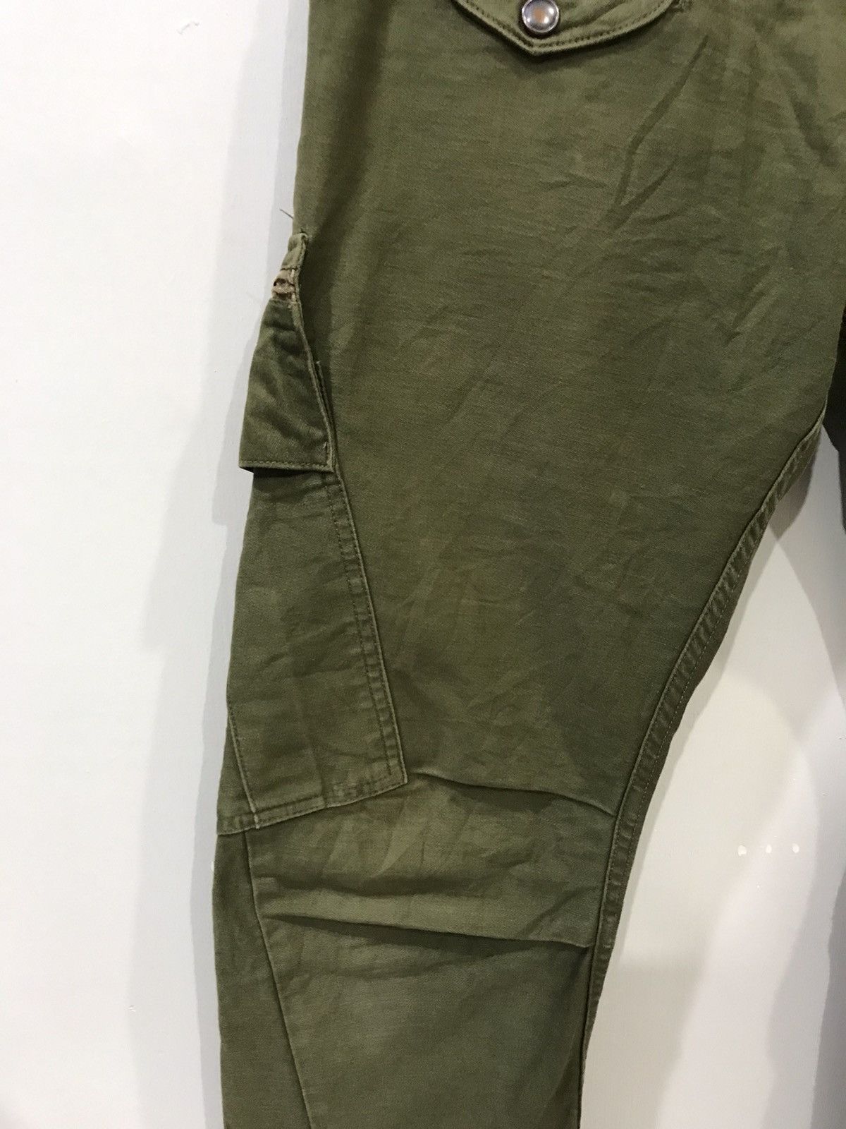 Johnbull × Vintage JOHN BULL Japan 7 Pockets Different Side to Side Cargo Pant Size US 30 / EU 46 - 5 Thumbnail