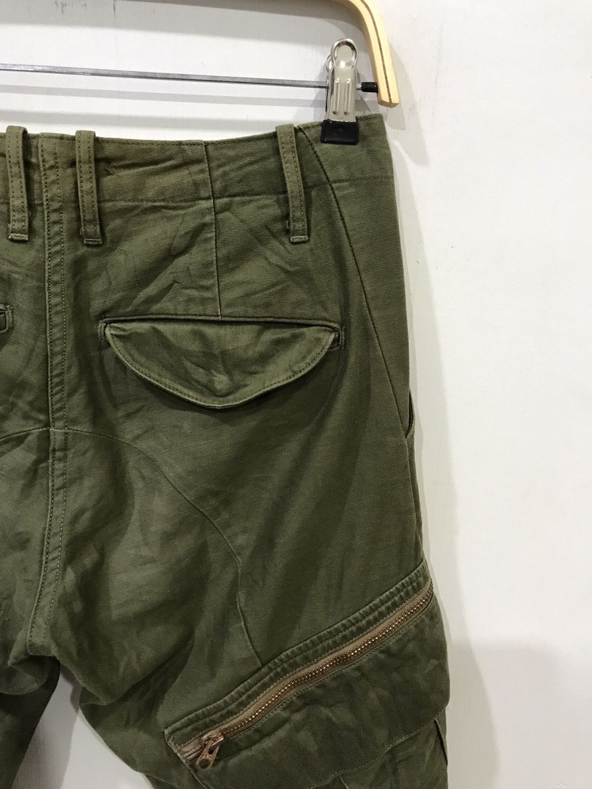 Johnbull × Vintage JOHN BULL Japan 7 Pockets Different Side to Side Cargo Pant Size US 30 / EU 46 - 11 Thumbnail