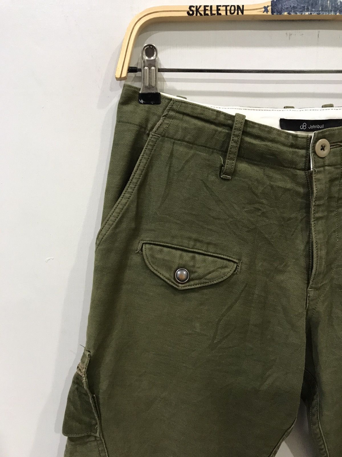 Johnbull × Vintage JOHN BULL Japan 7 Pockets Different Side to Side Cargo Pant Size US 30 / EU 46 - 3 Thumbnail
