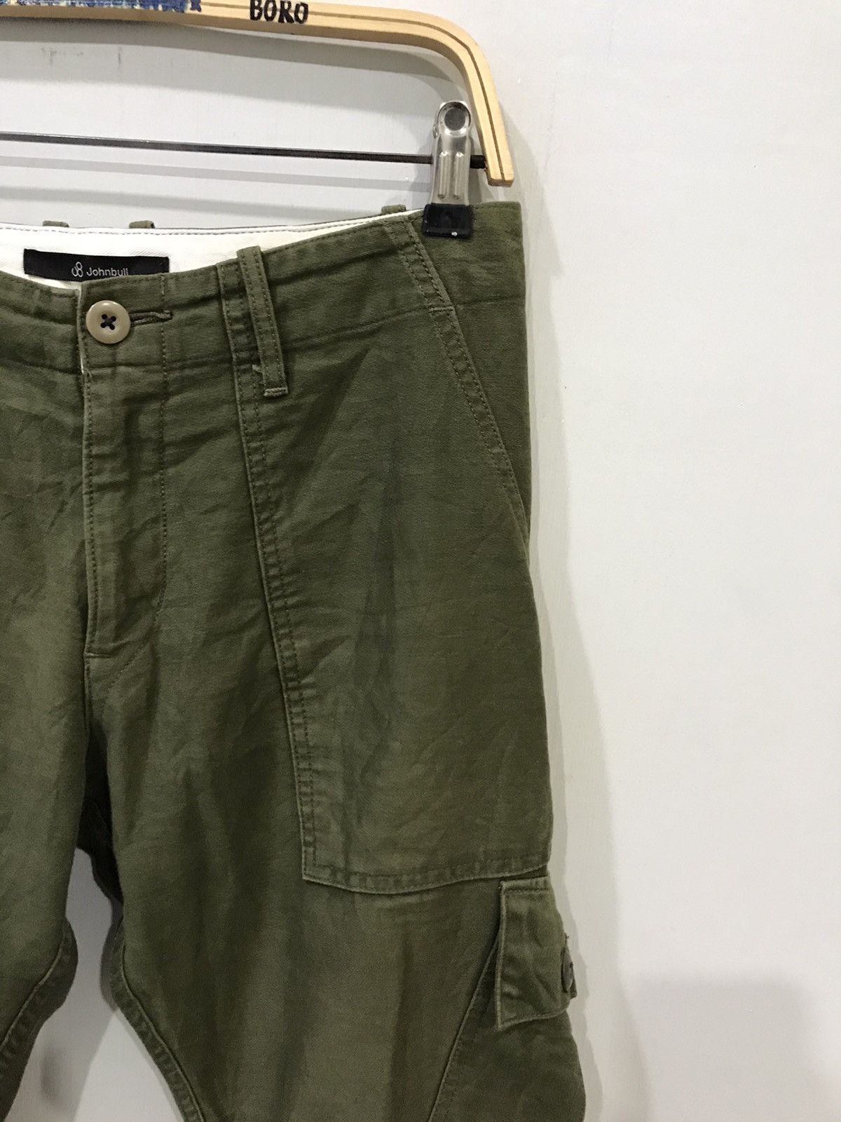 Johnbull × Vintage JOHN BULL Japan 7 Pockets Different Side to Side Cargo Pant Size US 30 / EU 46 - 2 Thumbnail