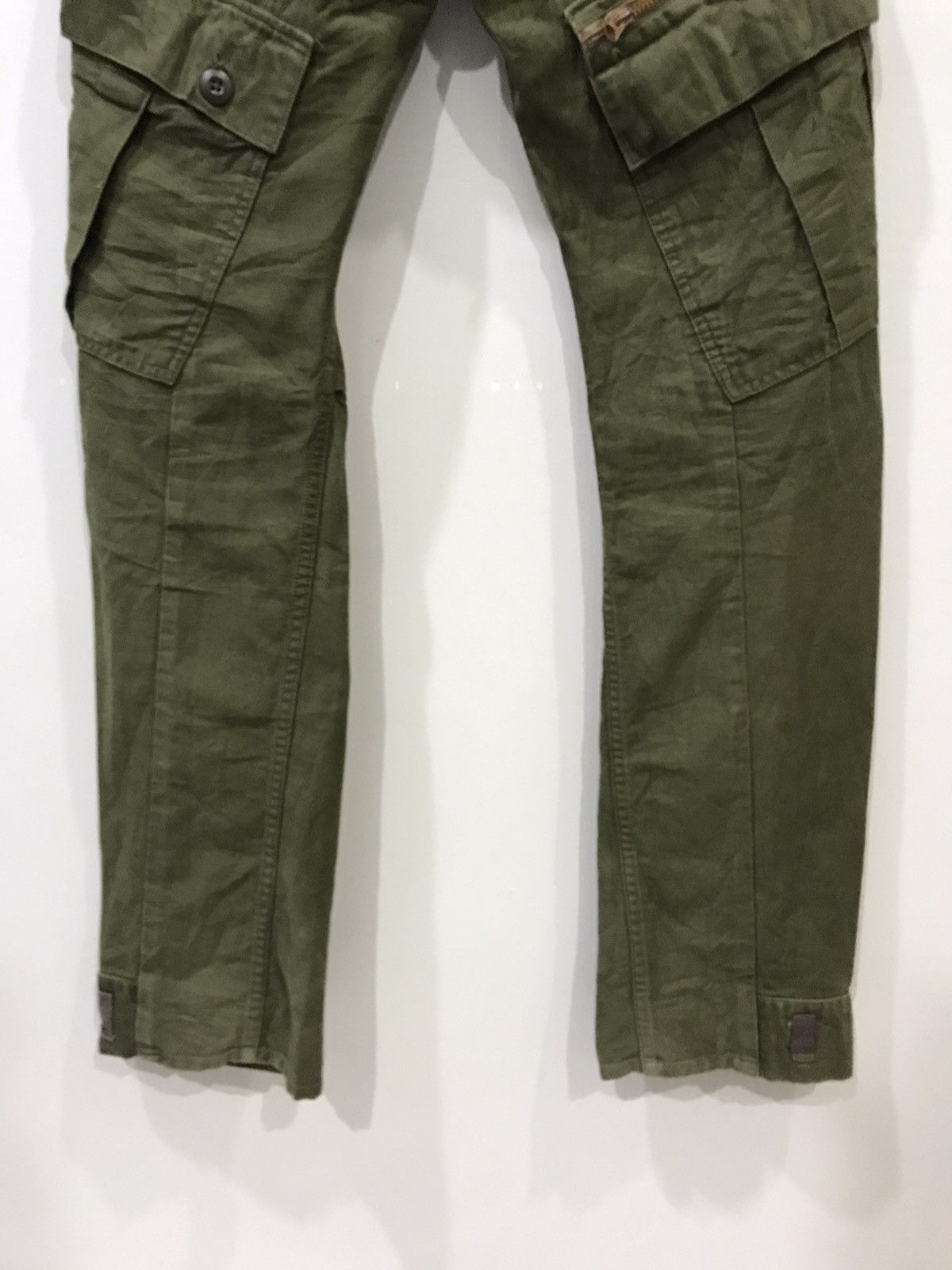 Johnbull × Vintage JOHN BULL Japan 7 Pockets Different Side to Side Cargo Pant Size US 30 / EU 46 - 15 Thumbnail