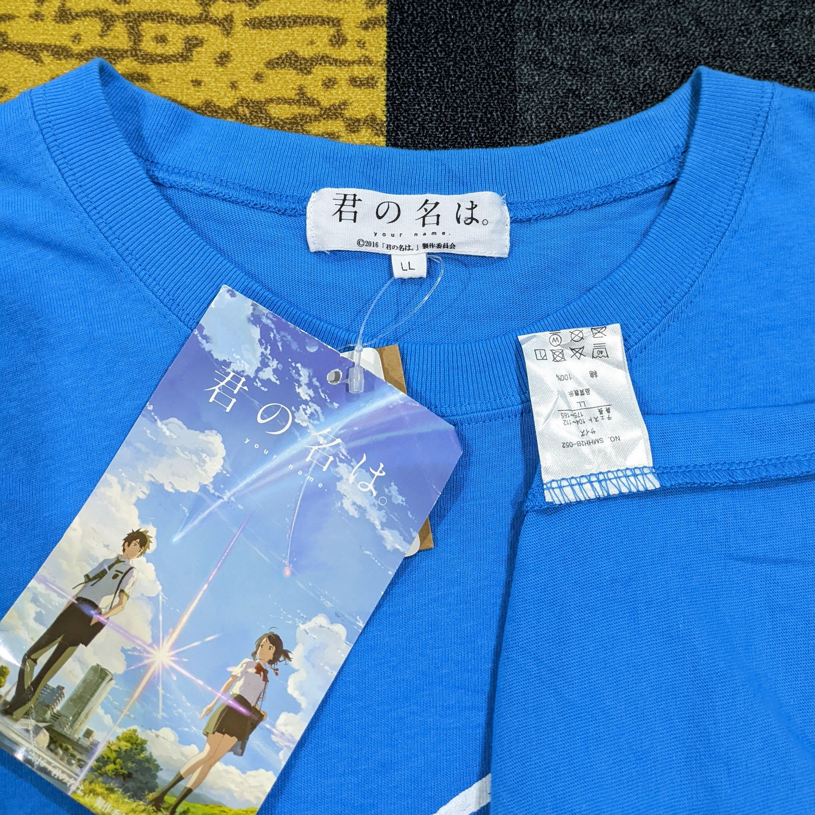 Anime × Japanese Brand RARE Your Name Anime Kimi No Nawa Movie Japan Tee Size US L / EU 52-54 / 3 - 4 Thumbnail