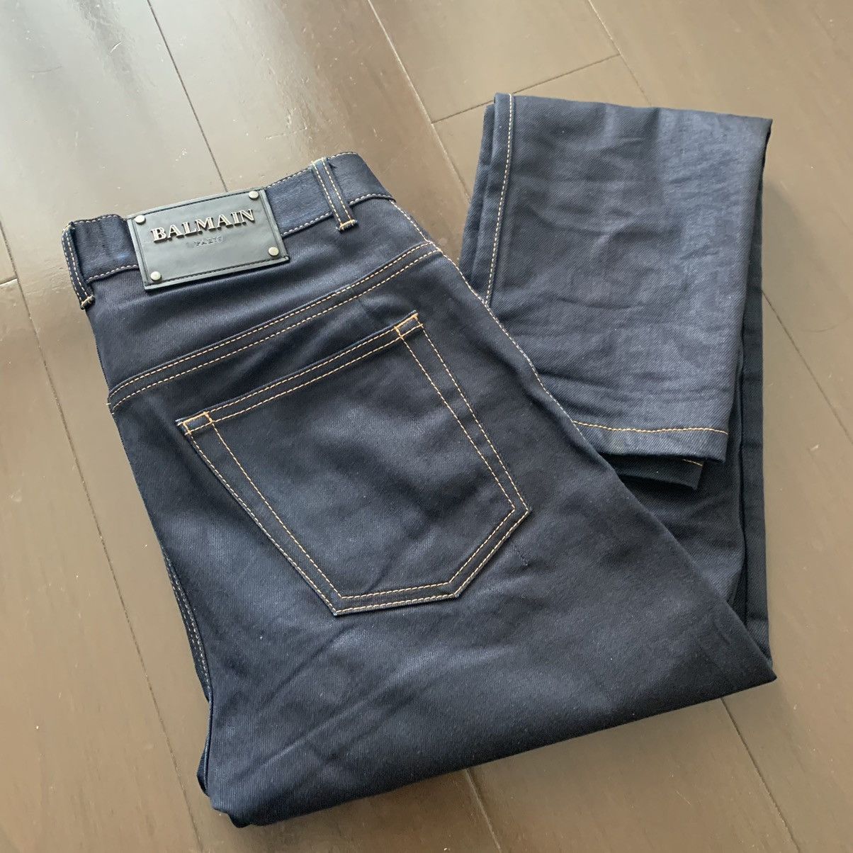 image of Balmain Light Weight Denim in Blue, Men's (Size 30)