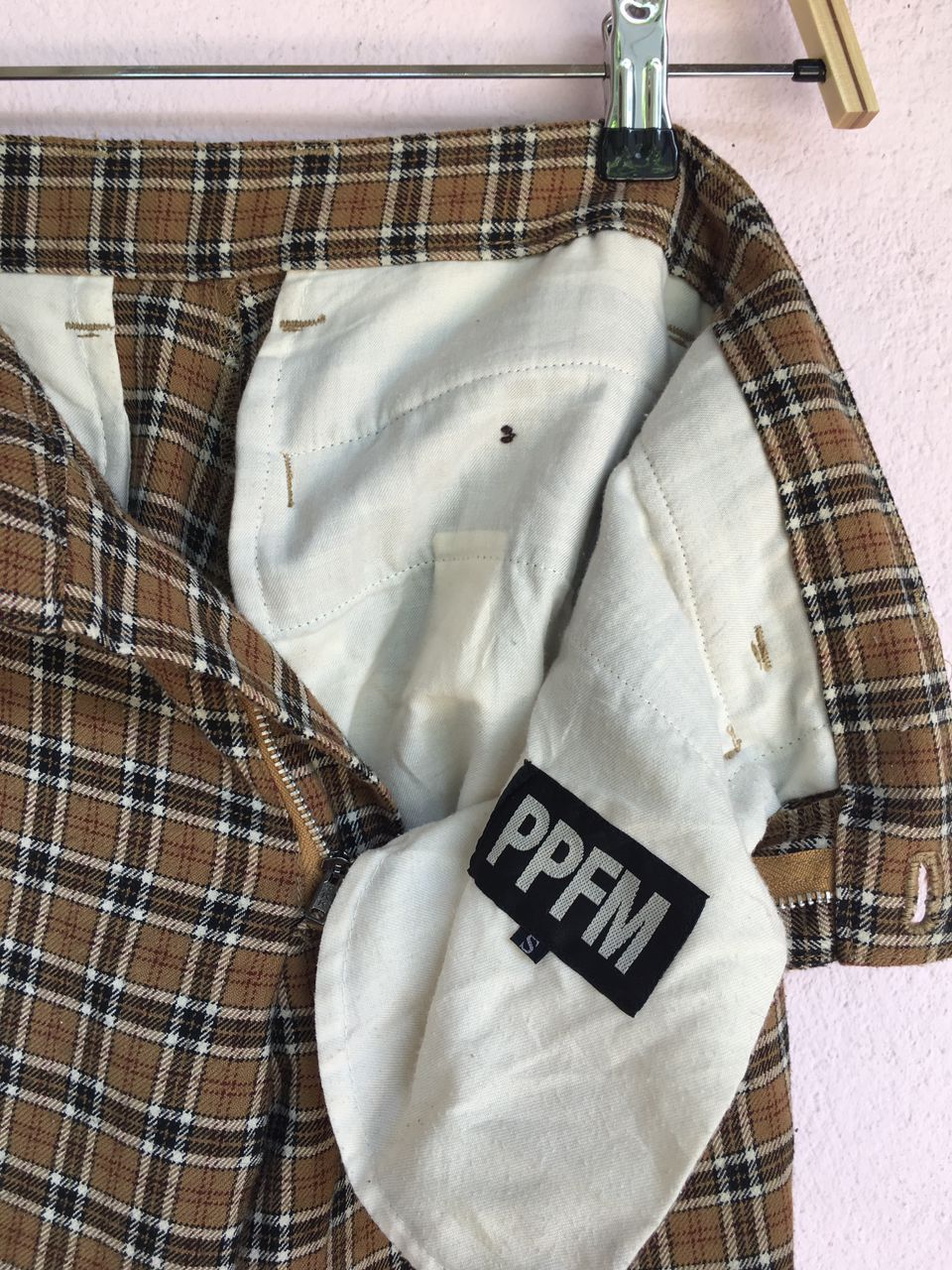 Japanese Brand × Vintage PPFM Nova check Women Pants Size 29" - 7 Thumbnail