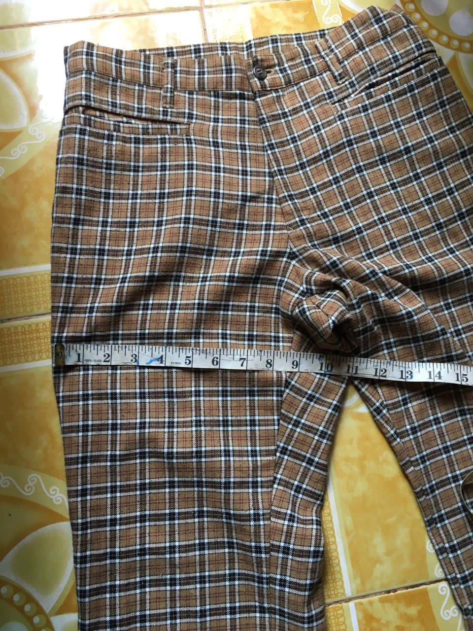 Japanese Brand × Vintage PPFM Nova check Women Pants Size 29" - 8 Thumbnail