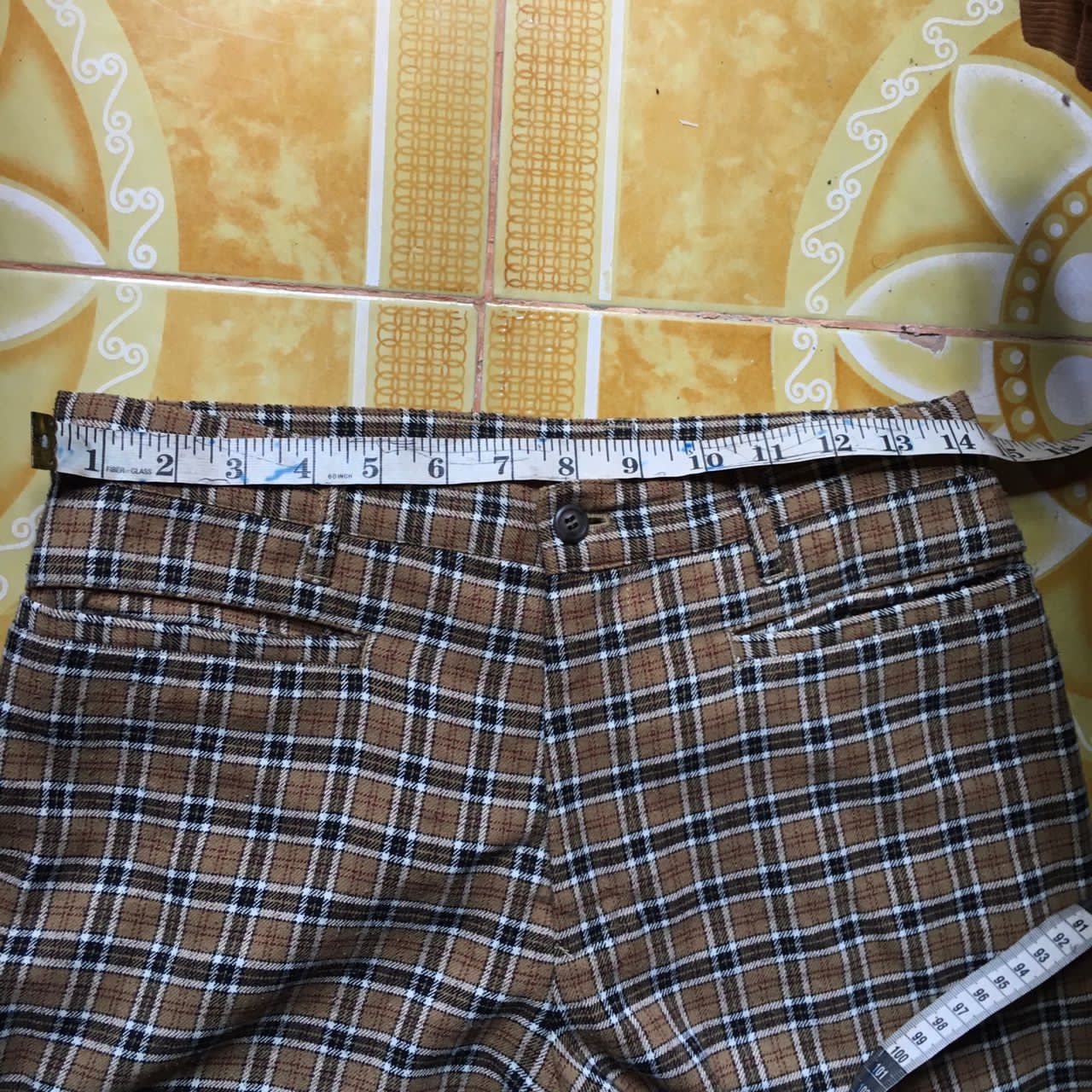 Japanese Brand × Vintage PPFM Nova check Women Pants Size 29" - 13 Thumbnail