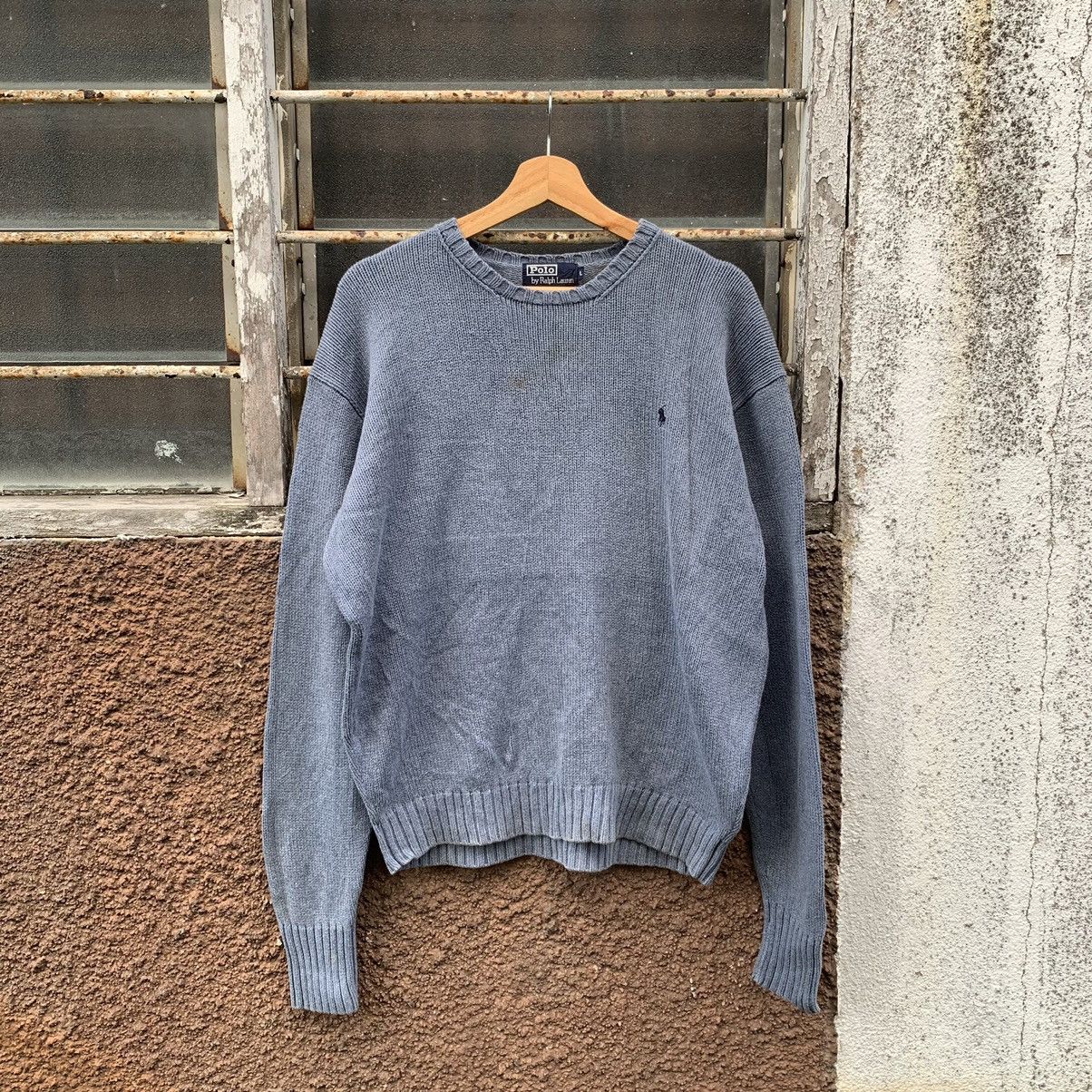 Polo Ralph Lauren × Ralph Lauren ⚡️ SUMMER KNIT ⚡️ Polo By Ralph Lauren Knit Jumper Sweater Size US L / EU 52-54 / 3 - 1 Thumbnail