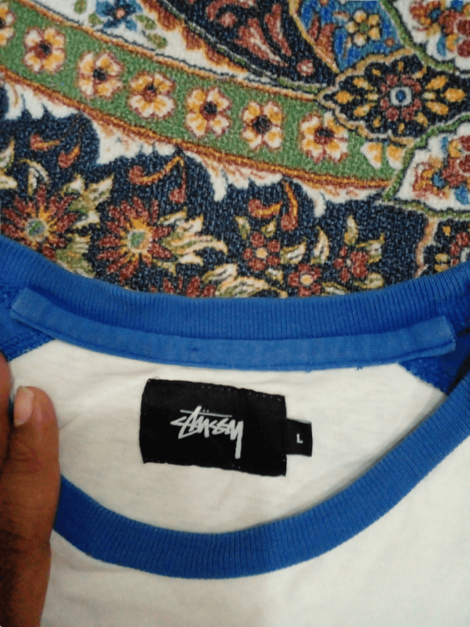 Stussy Stussy big logo spellout tee Size US L / EU 52-54 / 3 - 5 Thumbnail