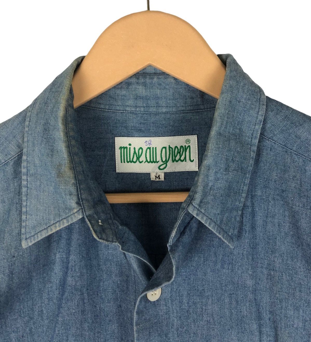 Japanese Brand × Vintage Japanese Brand Chambry Wolf Ski Embroidered Button Ups Shirt Size US L / EU 52-54 / 3 - 7 Thumbnail