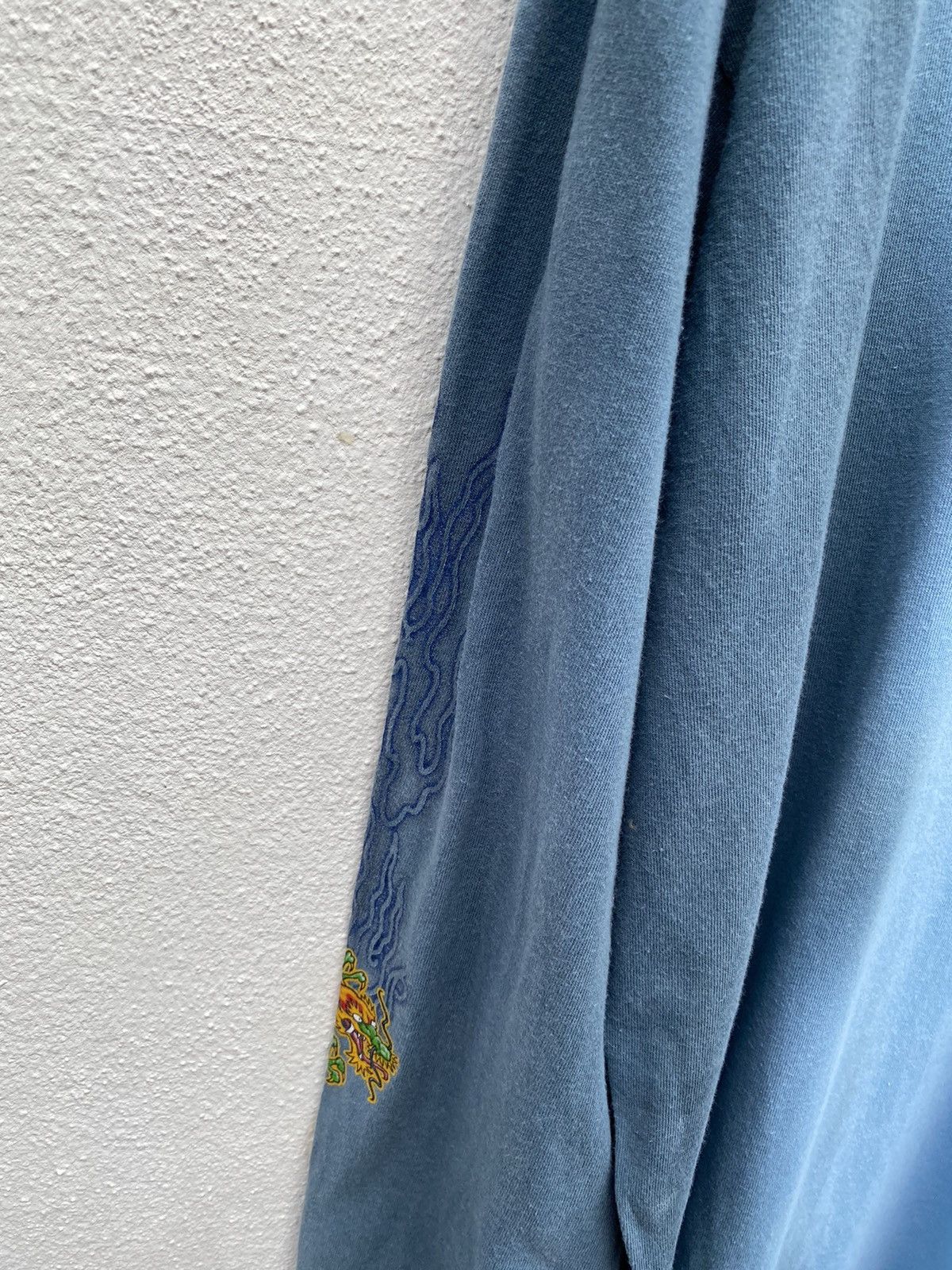 Vintage Vintage Dragon extreme tie dye longsleeve shirt Size US XL / EU 56 / 4 - 15 Thumbnail