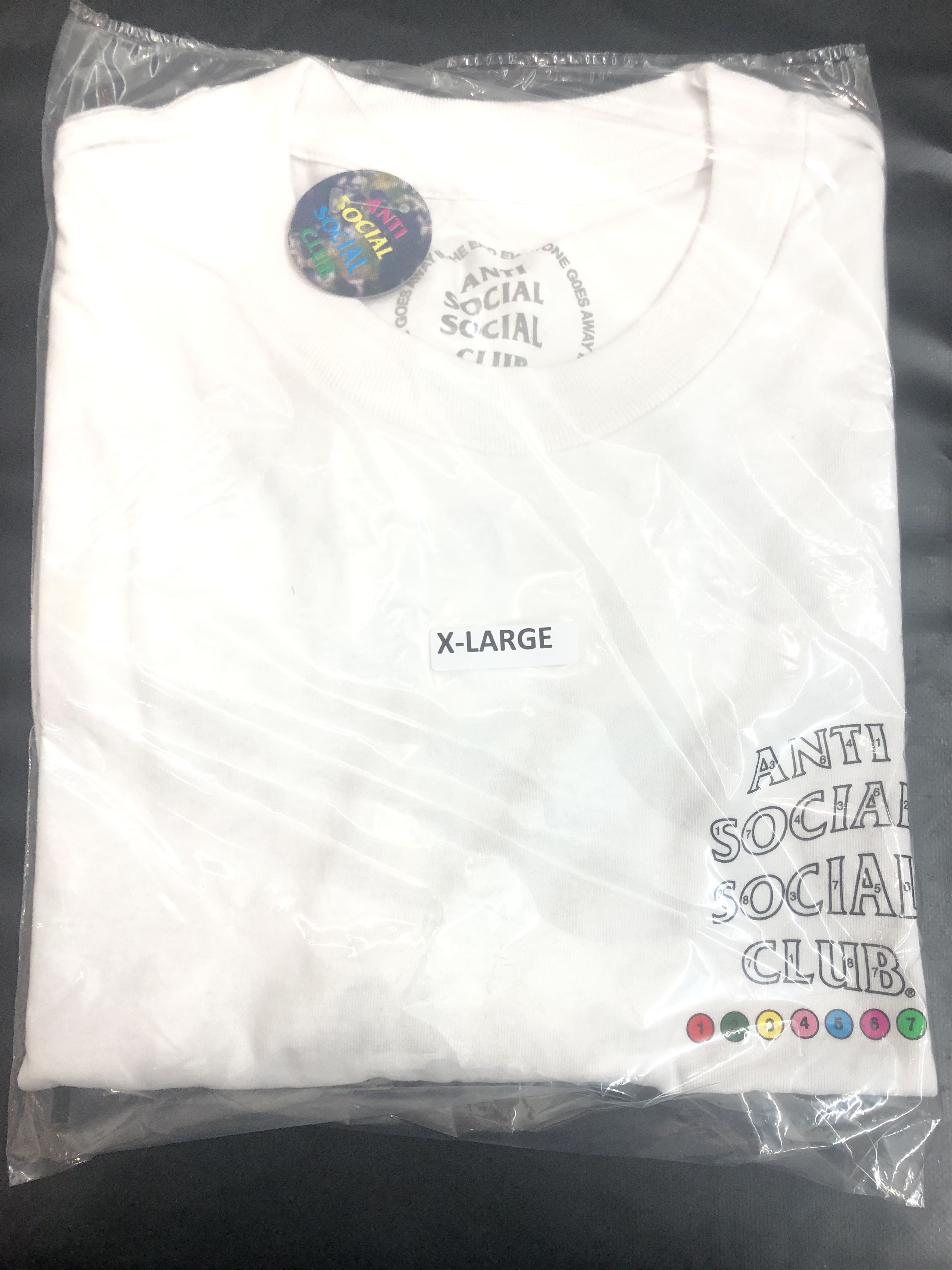 Anti Social Social Club DS ASSC Dragon Up To You White Tee Bape FTP KITH FOG MagOC Size US XL / EU 56 / 4 - 2 Thumbnail