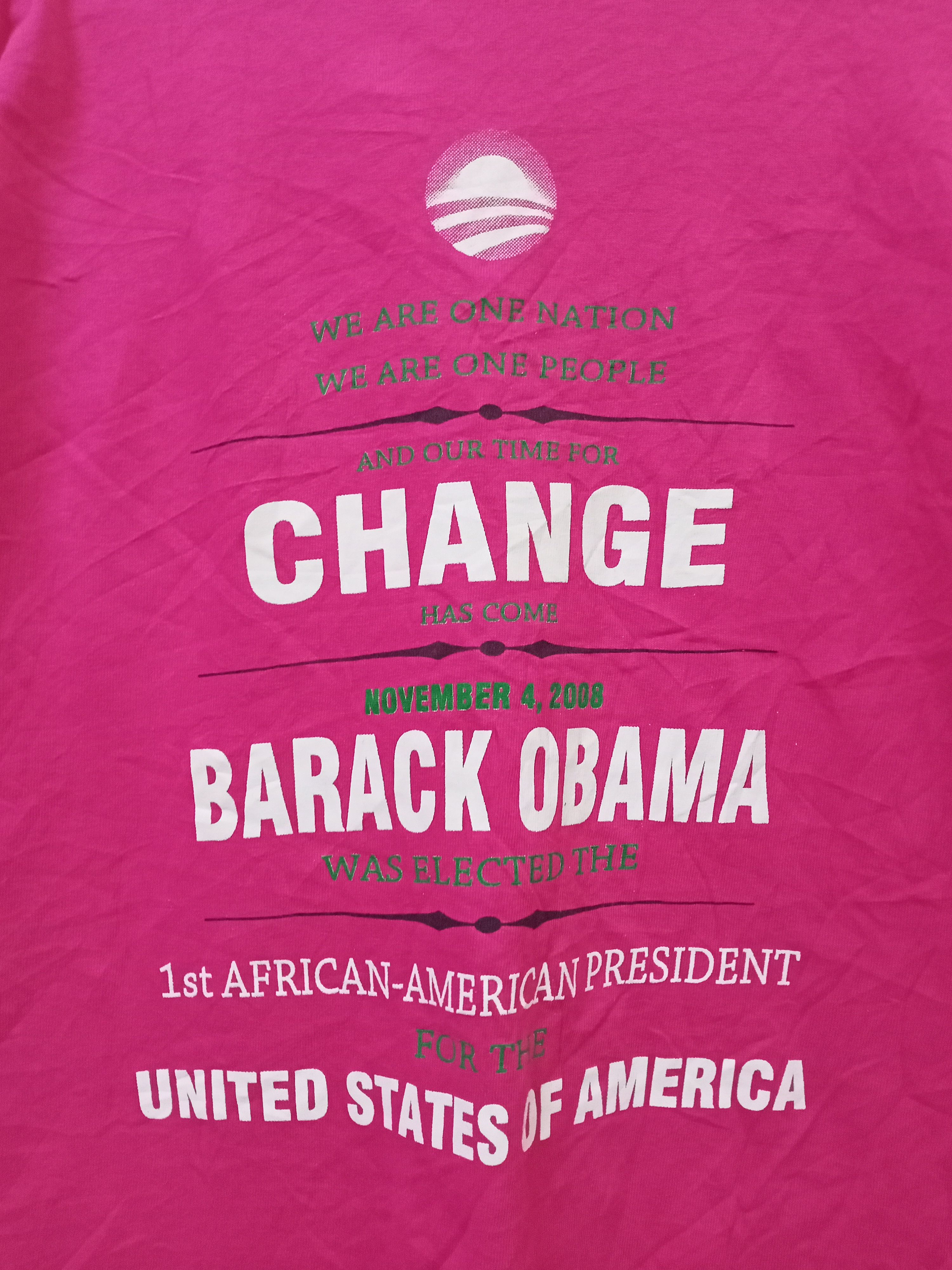 Vintage A Legacy Of Hope Barrack Obama Martin Luther King Jr Tee Size US S / EU 44-46 / 1 - 4 Thumbnail