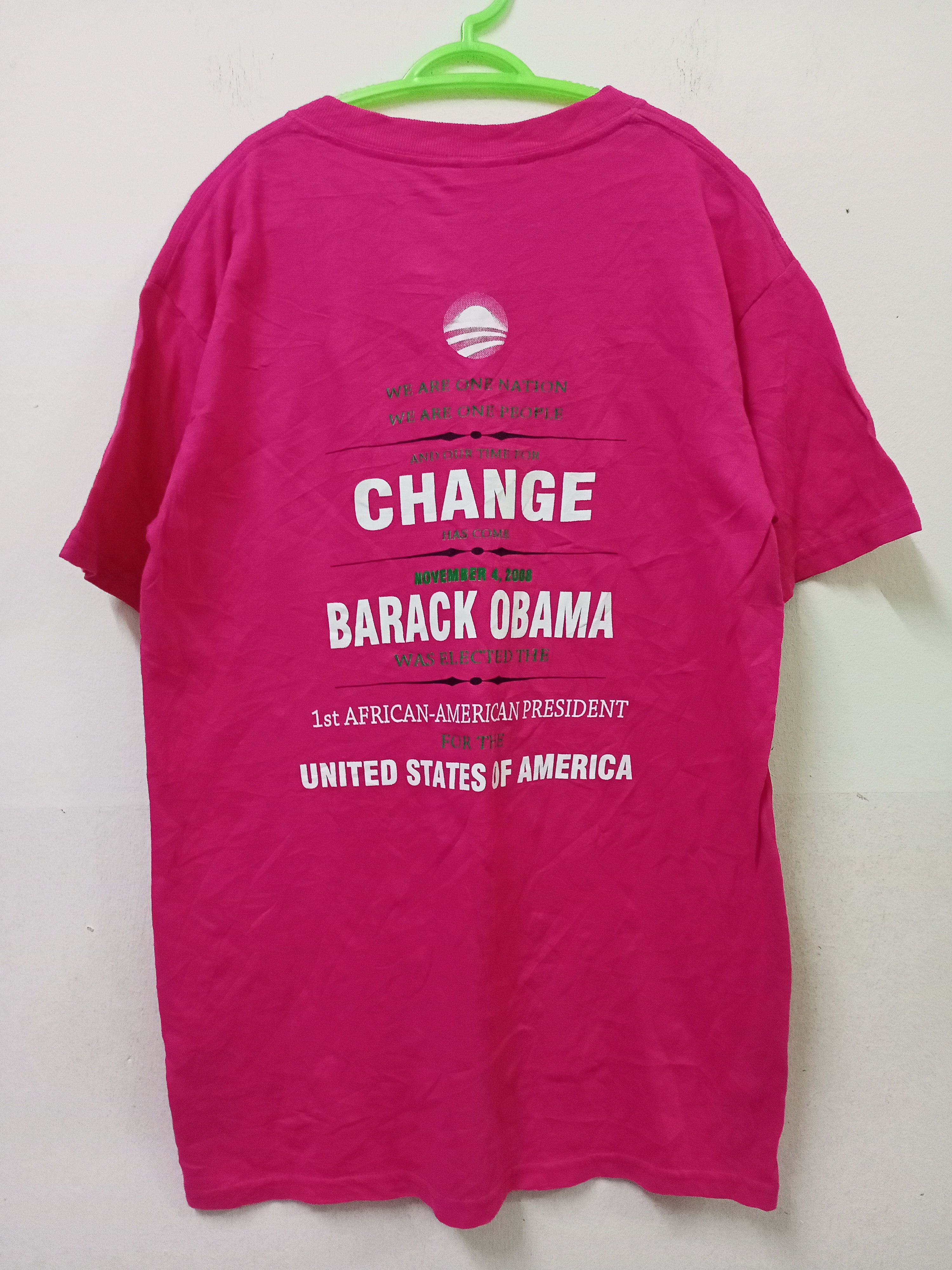 Vintage A Legacy Of Hope Barrack Obama Martin Luther King Jr Tee Size US S / EU 44-46 / 1 - 2 Thumbnail