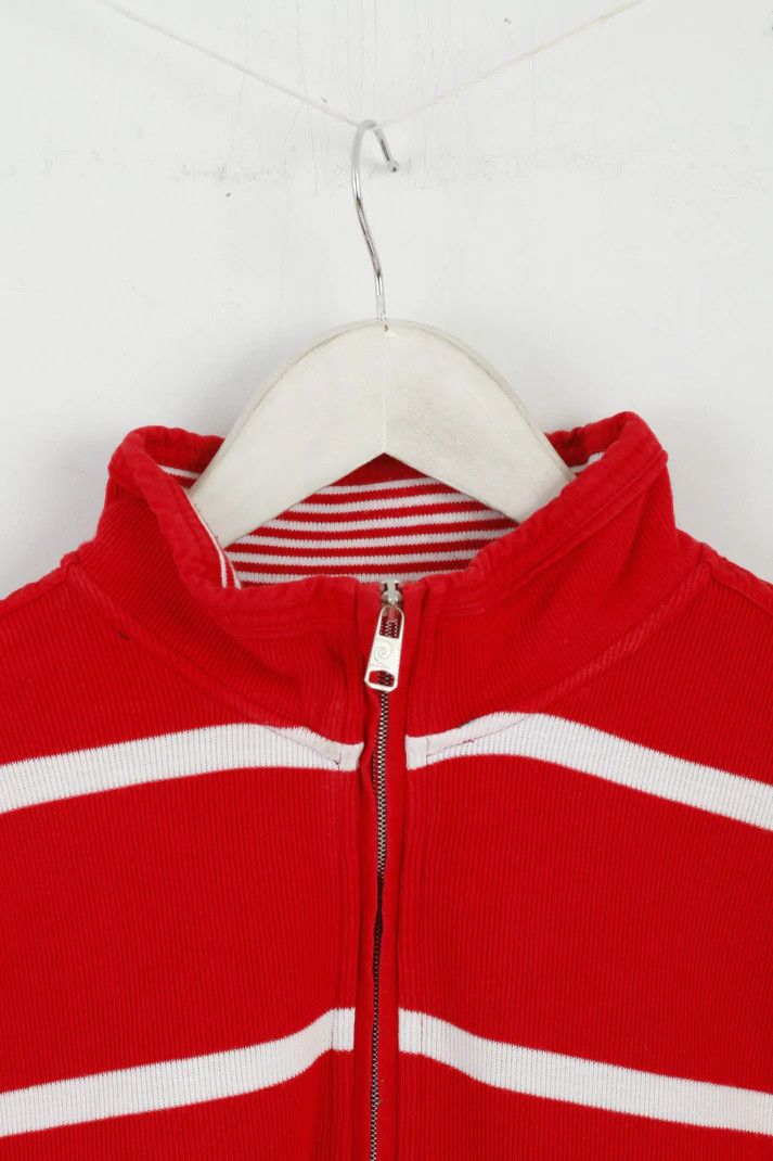 Pierre Cardin Pierre Cardin Men M Jumper Red Striped Cotton Sweater 6025 Size US M / EU 48-50 / 2 - 3 Thumbnail
