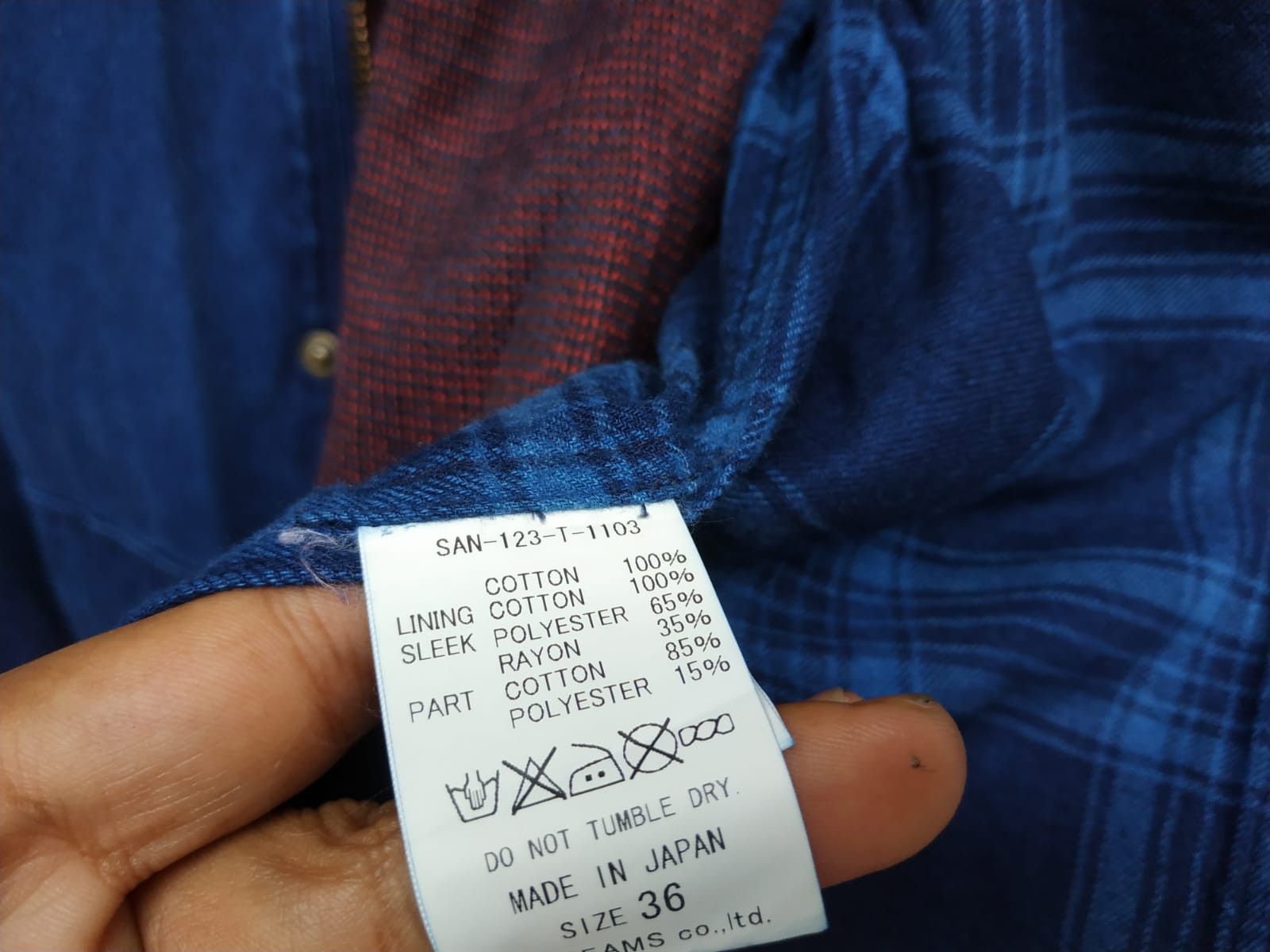 Indigo Three Blind Mice, Indigo Denim Biker Jacket Size US S / EU 44-46 / 1 - 9 Thumbnail