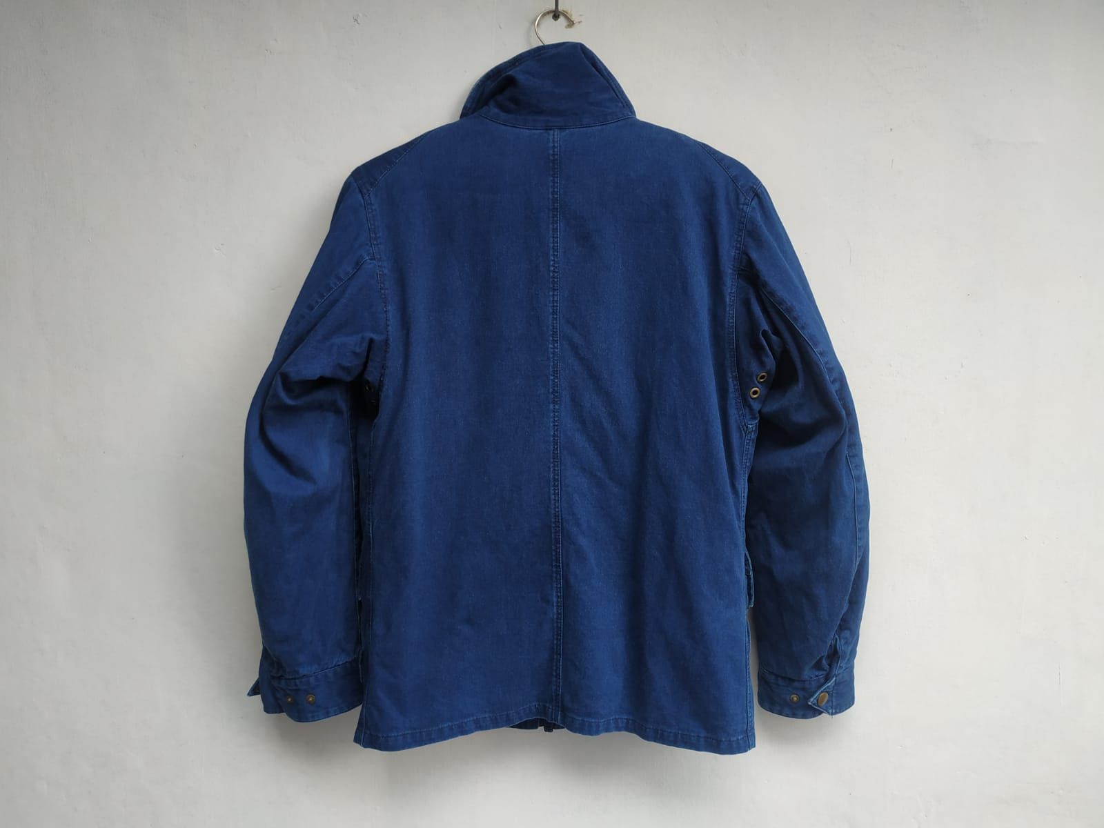 Indigo Three Blind Mice, Indigo Denim Biker Jacket Size US S / EU 44-46 / 1 - 3 Thumbnail