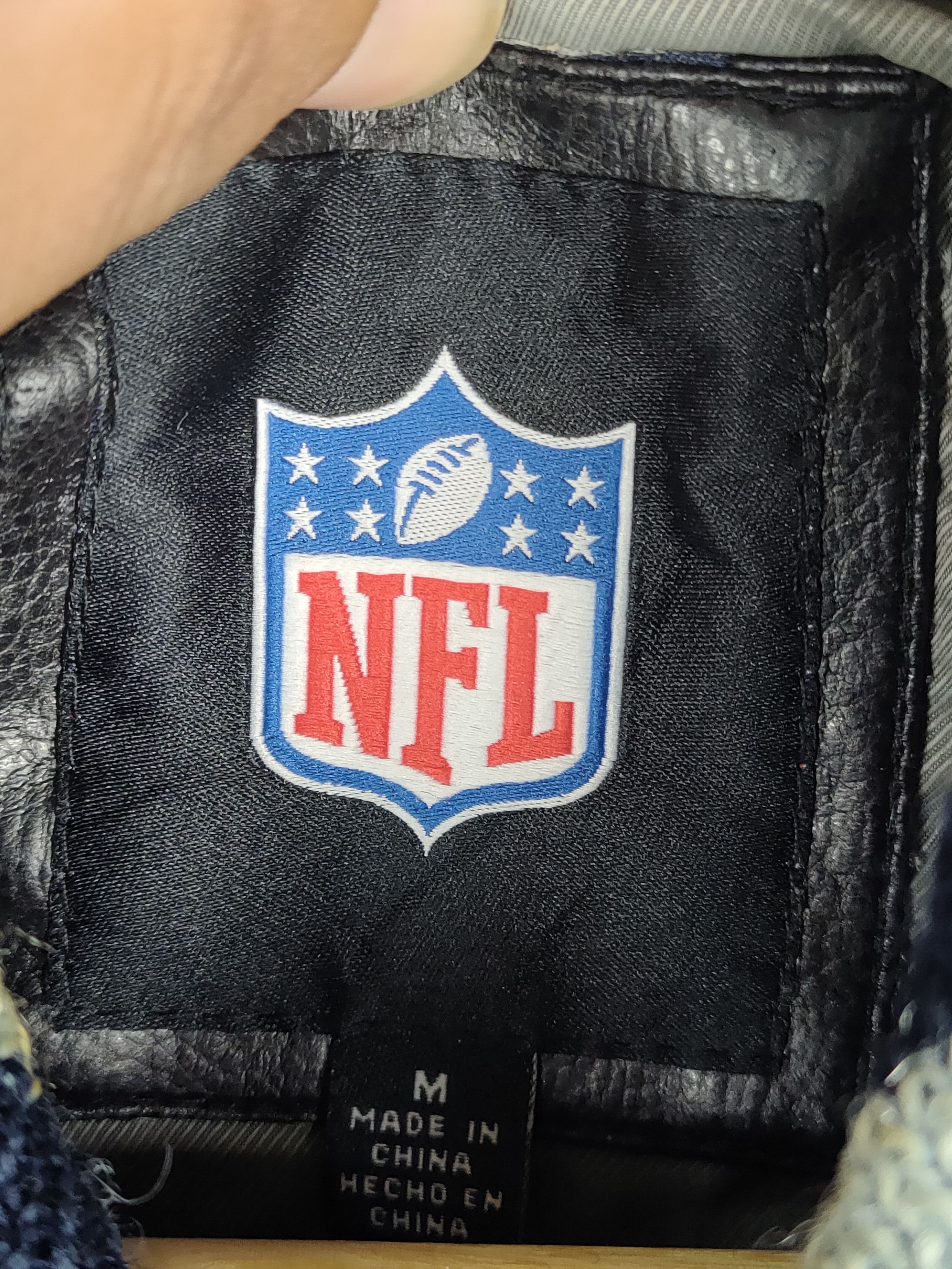 NFL NFL Dolphins Varsity Jacket Leather Sleeve Size US M / EU 48-50 / 2 - 5 Thumbnail