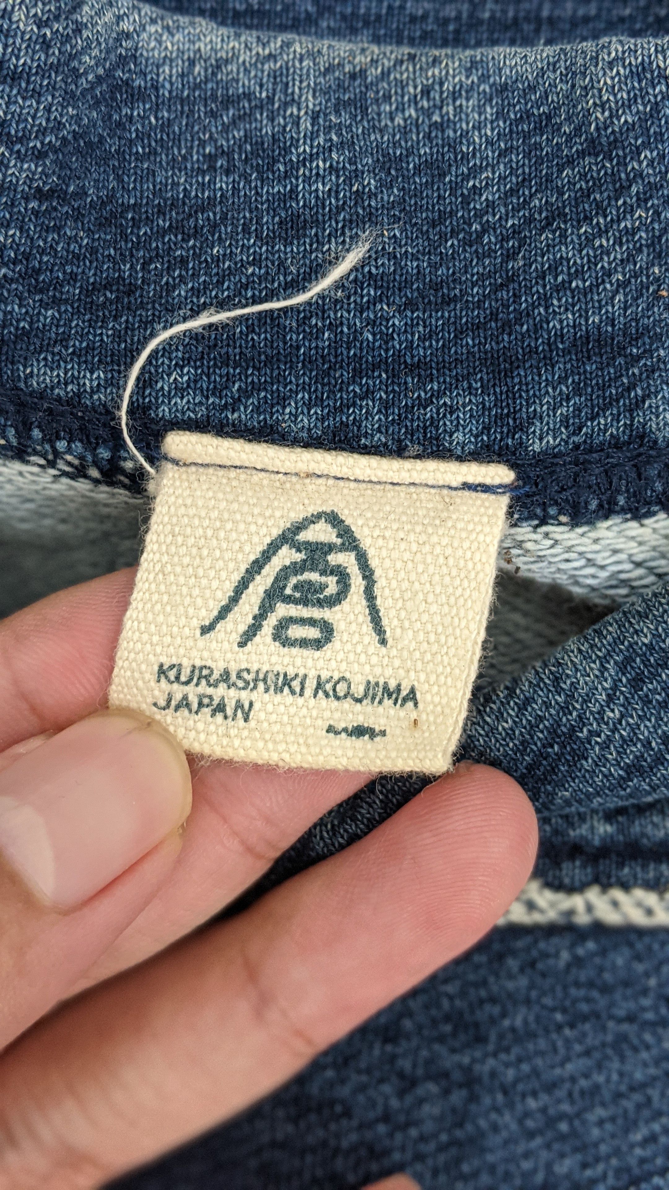 Eternal Kurashiki Kojima Koi Fish Denim Indigo shirt Size US S / EU 44-46 / 1 - 4 Thumbnail