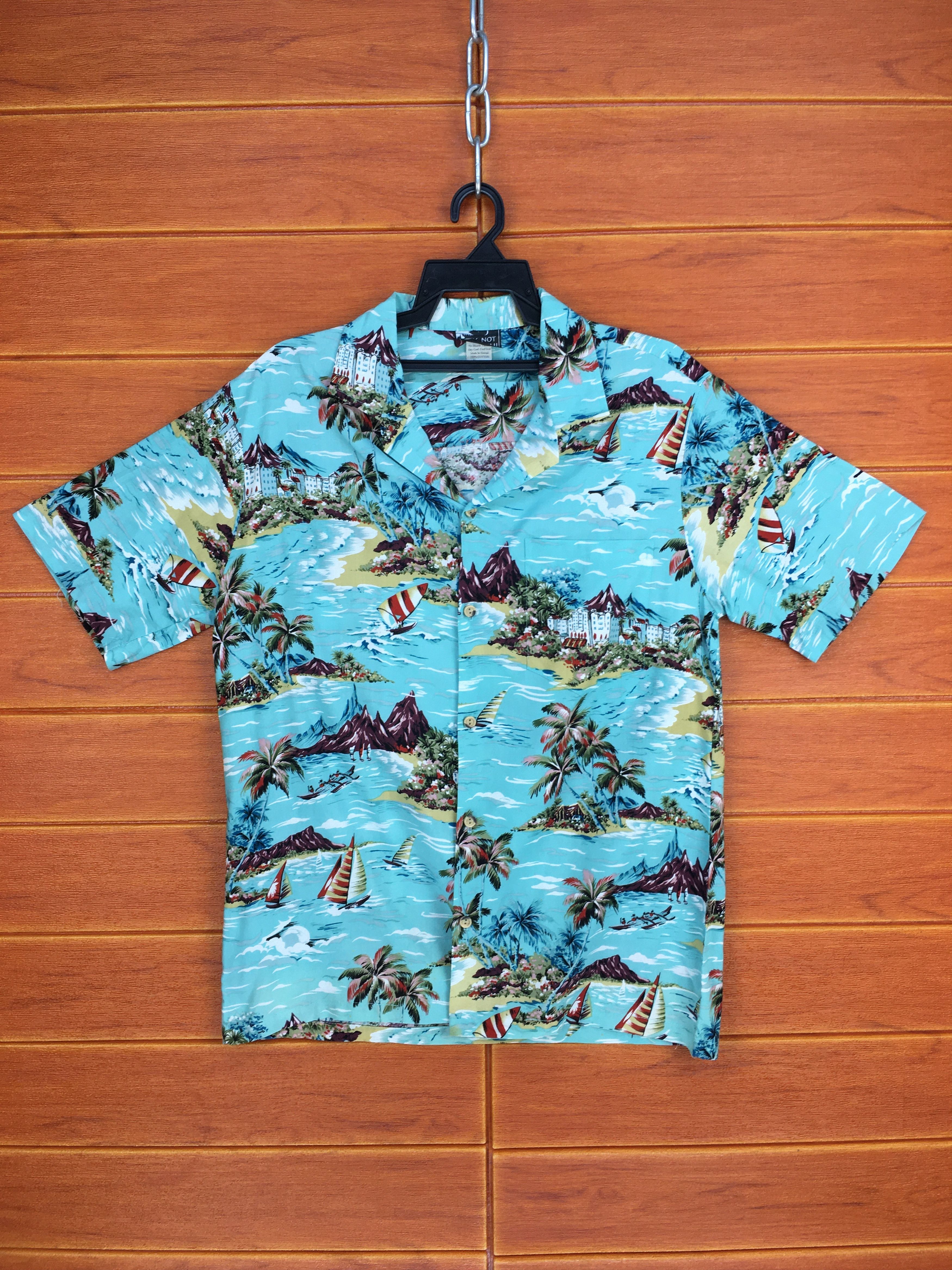 Vintage 60s HAWAII Beach Island Hawaiian Shirt