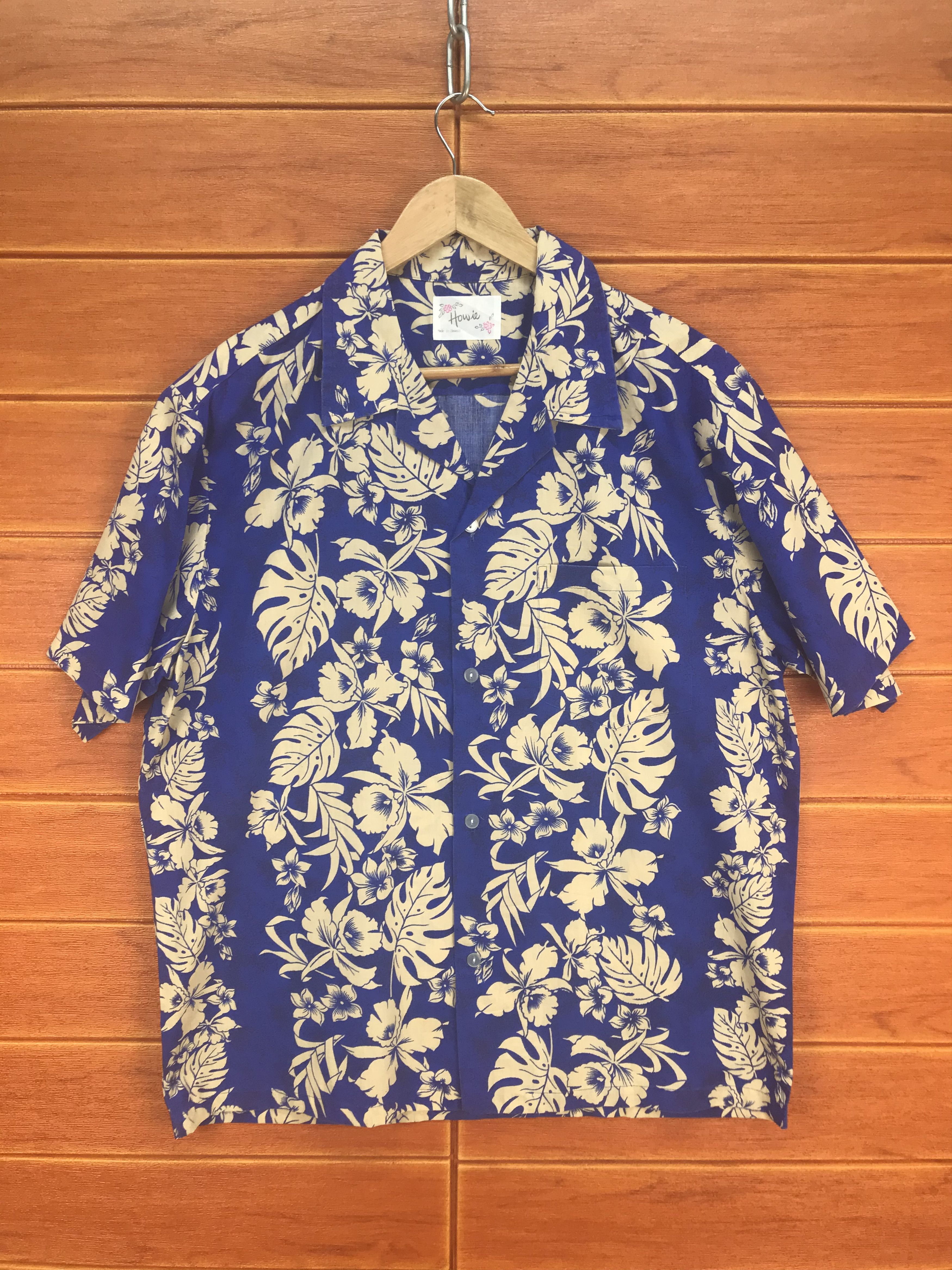 Vintage Vintage 60s 70s Howie Panel Printed Hawaiian Shirt Size US L / EU 52-54 / 3 - 1 Thumbnail