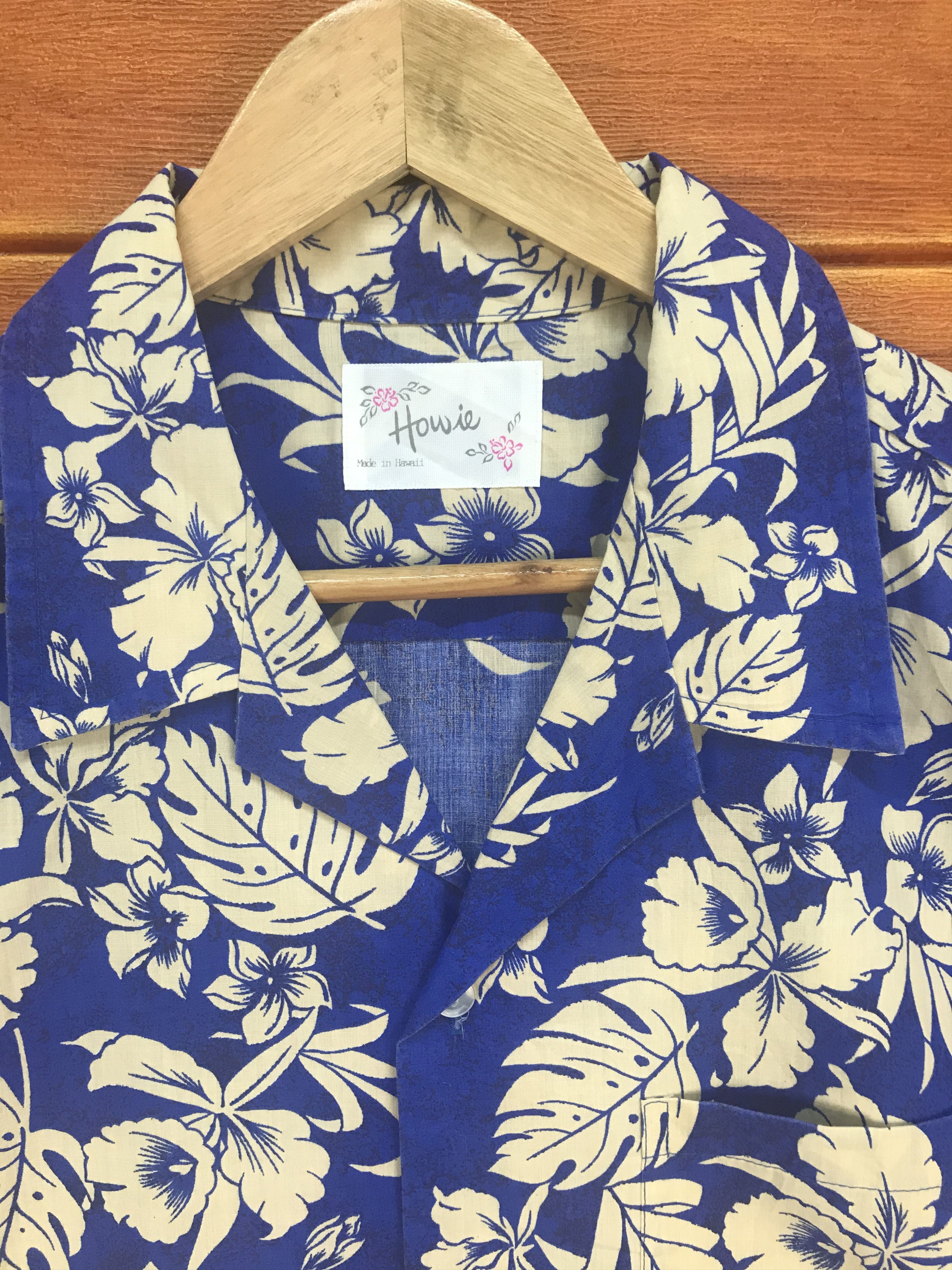 Vintage Vintage 60s 70s Howie Panel Printed Hawaiian Shirt Size US L / EU 52-54 / 3 - 4 Thumbnail
