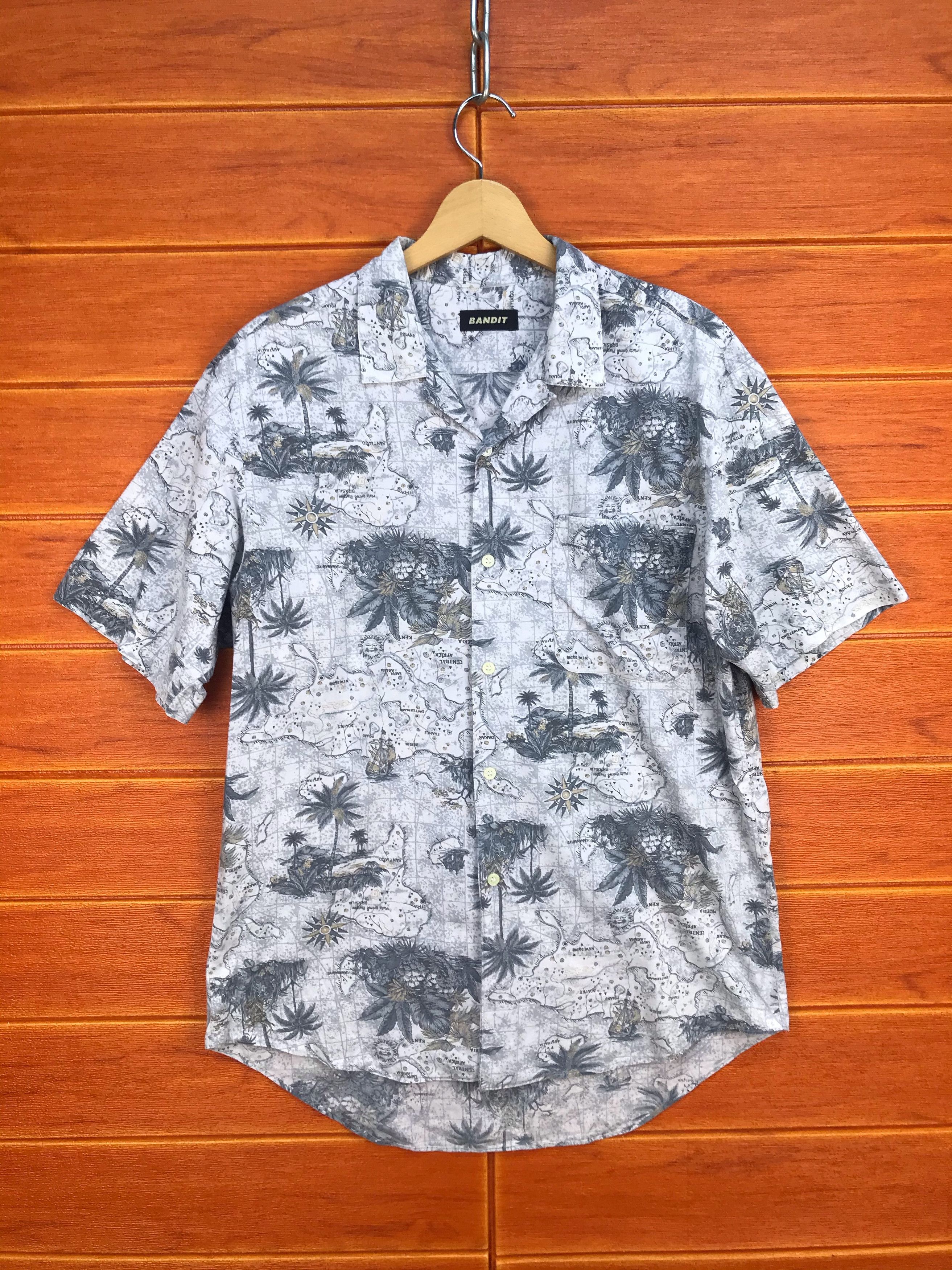 Japanese Brand Vintage Japanese Hawaiian Bandit Made In Japan Shirt Size US M / EU 48-50 / 2 - 1 Thumbnail