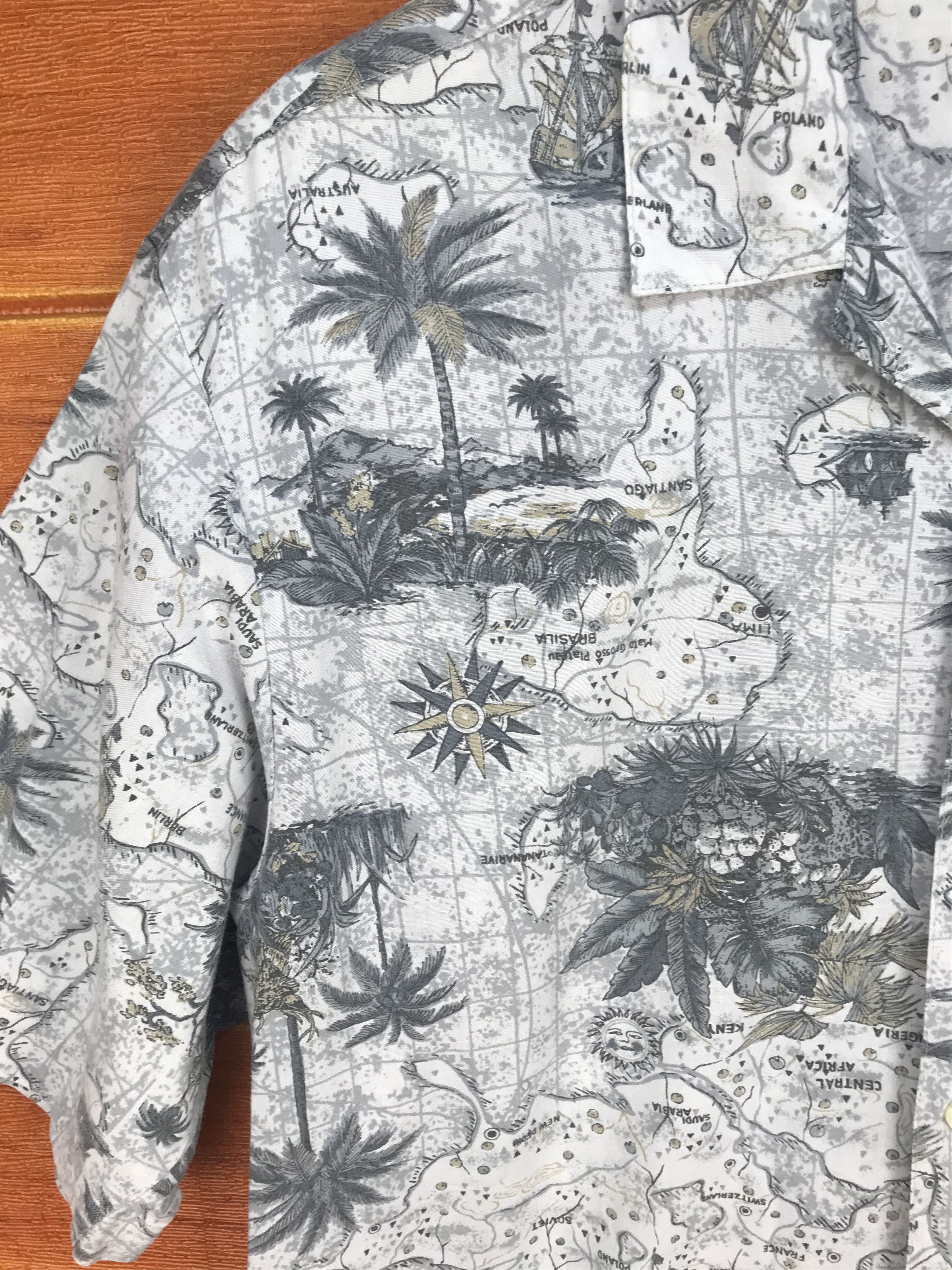 Japanese Brand Vintage Japanese Hawaiian Bandit Made In Japan Shirt Size US M / EU 48-50 / 2 - 2 Thumbnail
